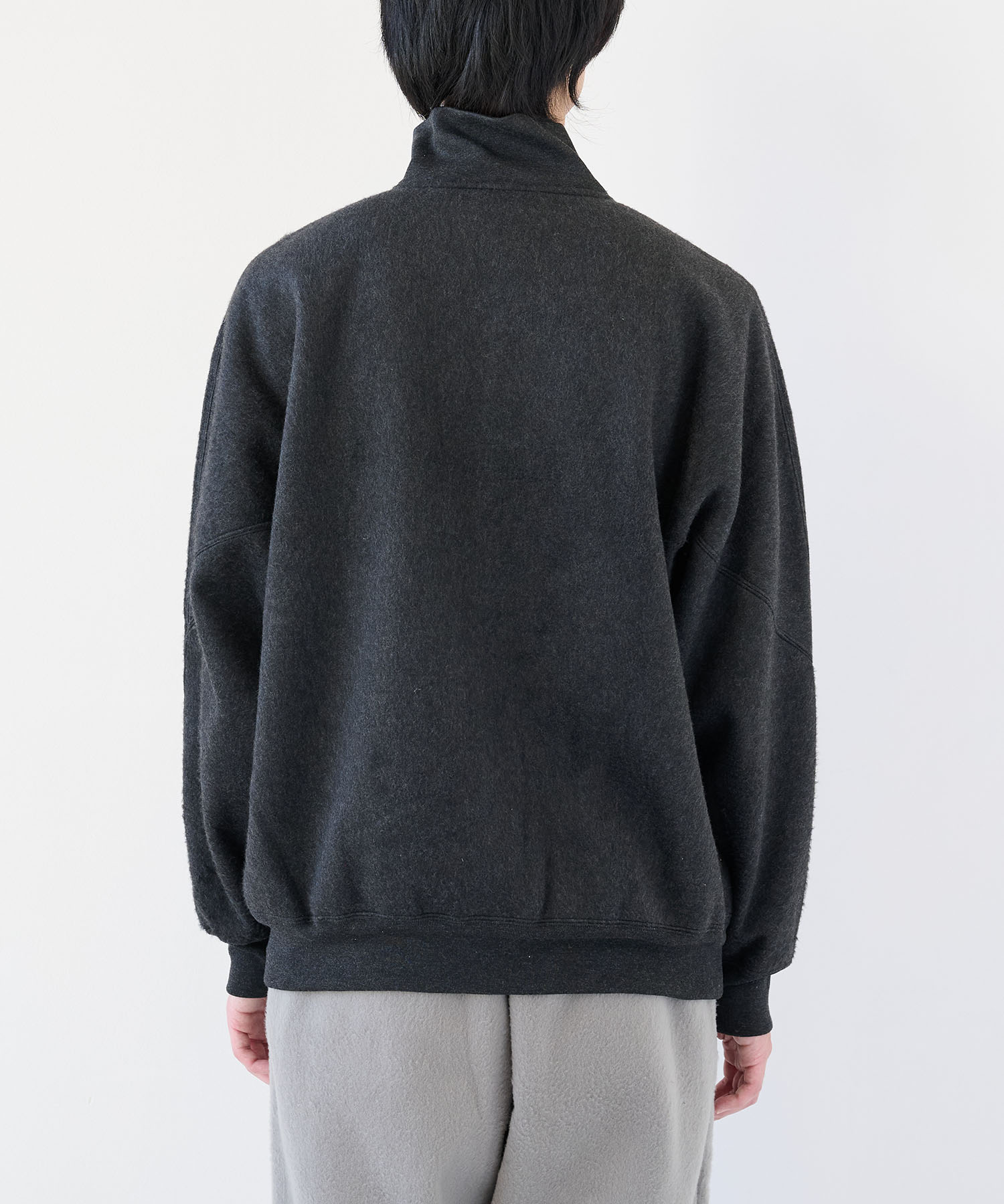 Pe/Silk Fleece Track Jacket blurhms