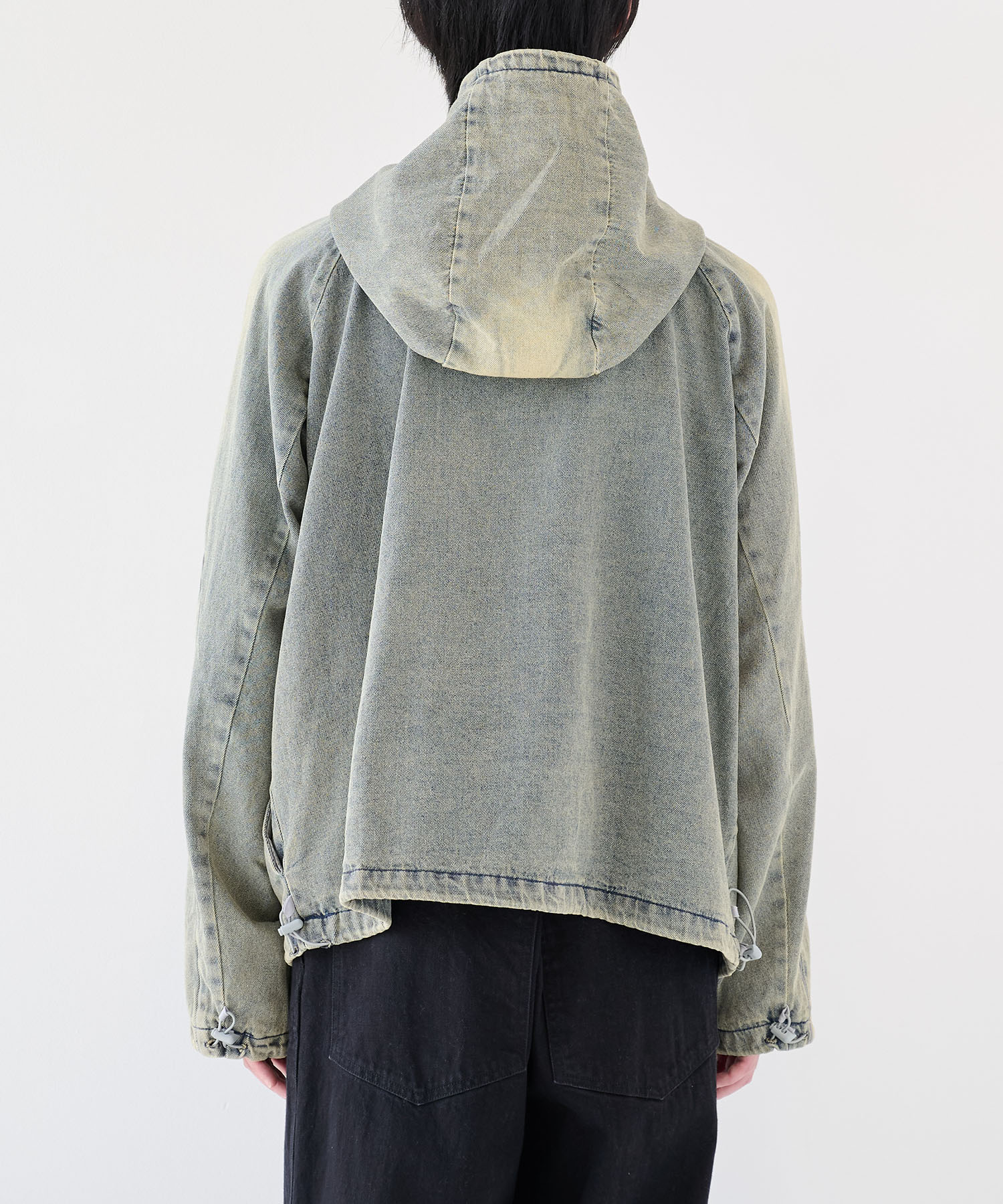 別注 CPG RHOMBUS POCKET FADE DENIM JACKET CPG