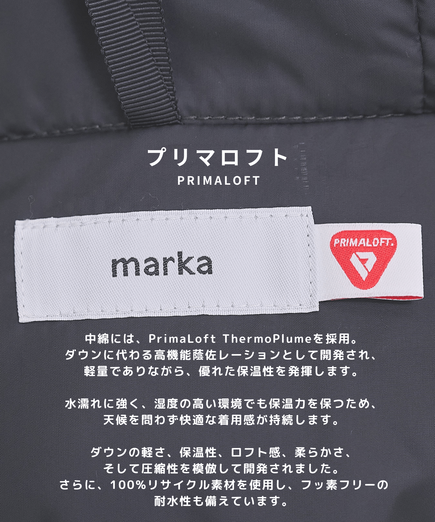 別注 PUFFED SNOW PARKA MARKAWARE/marka