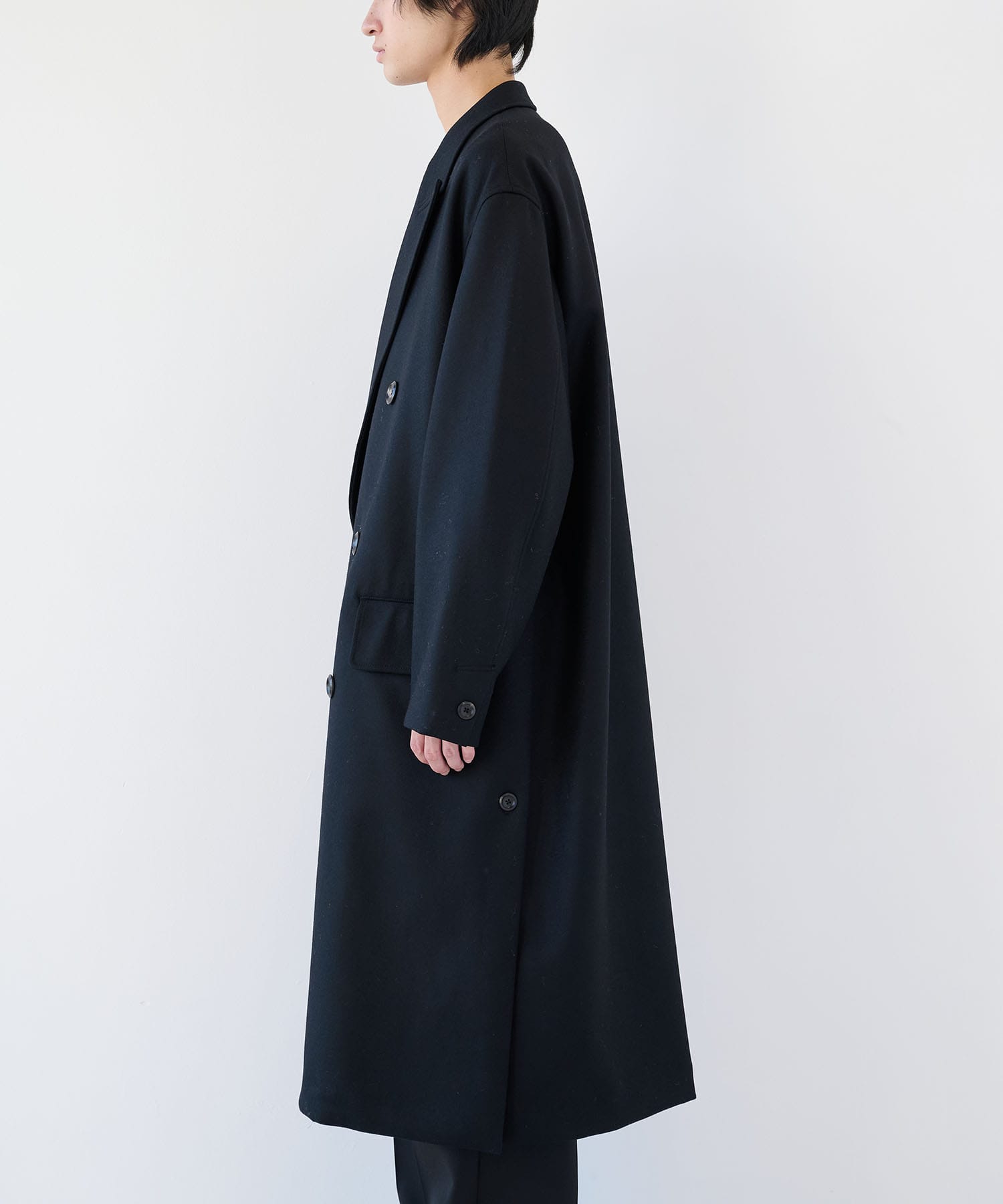 別注 THE DOUBLE PEAKED EASY COAT THE RERACS