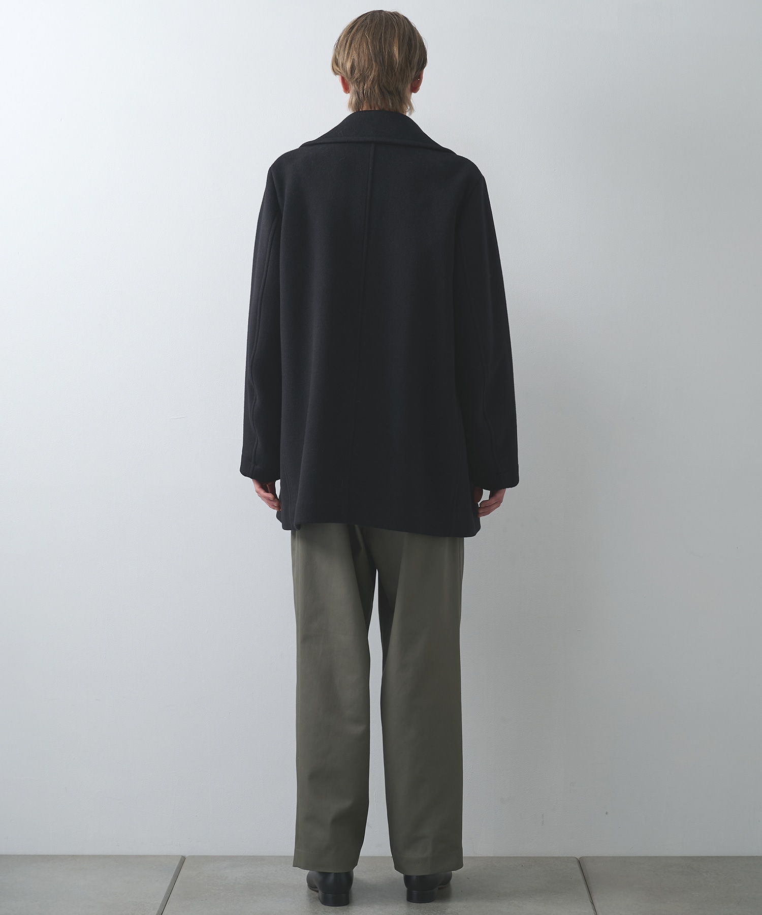 ウールシルクカシミヤビーバー / ブリッジコート MARKAWARE/marka