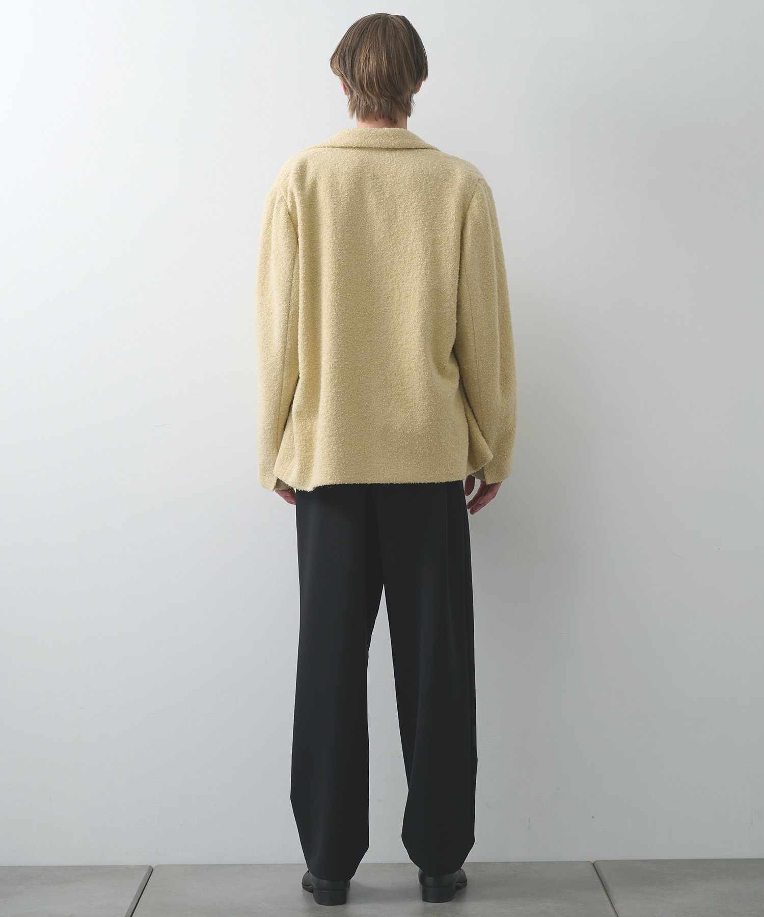 Mohair Wool Short Coat CULLNI