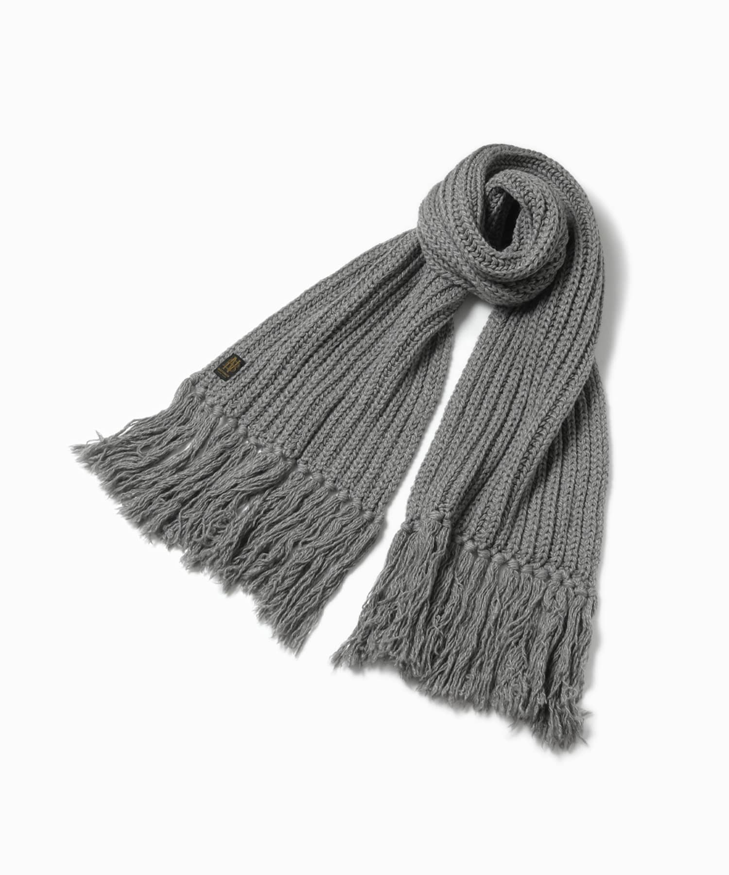 FRINGE MUFFLER LONG BATONER