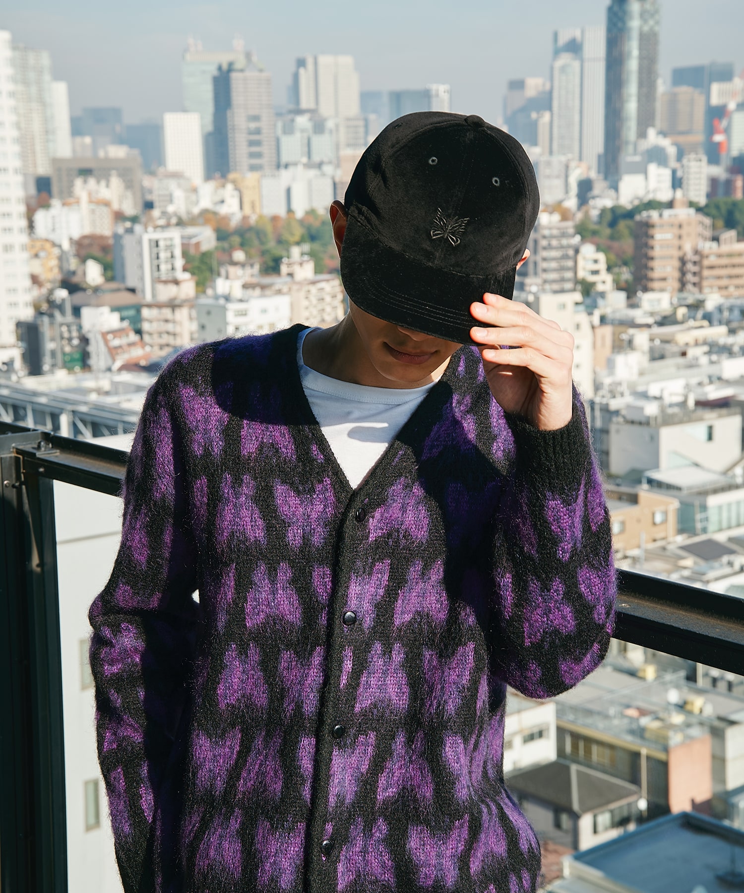 別注 Velour Cap｜NEEDLES