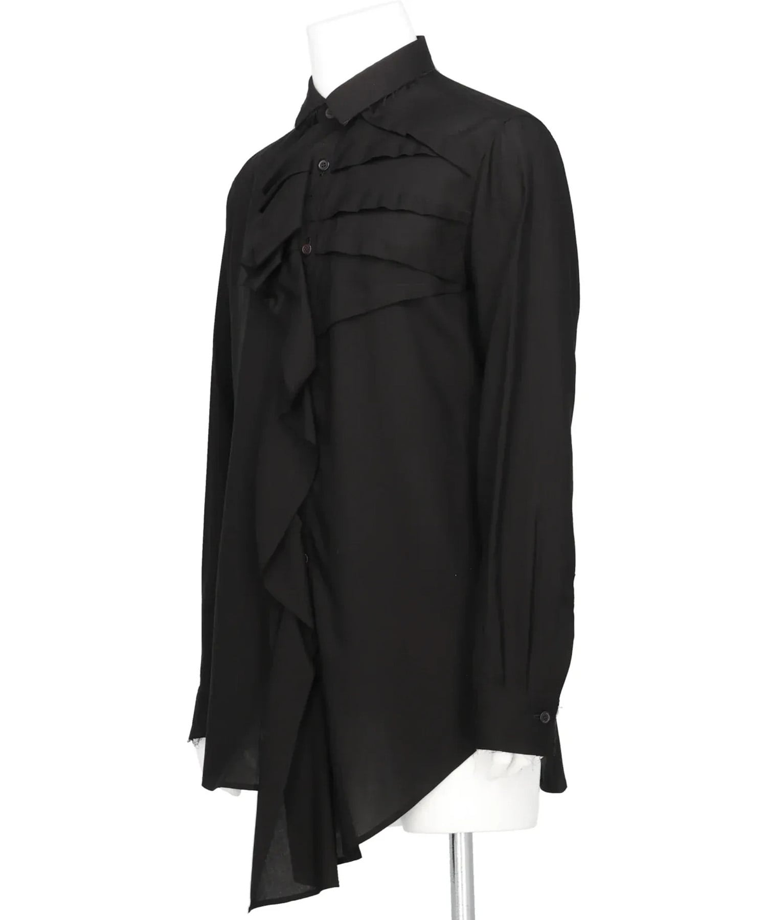 左前タックレーヨンシャツ sulvam