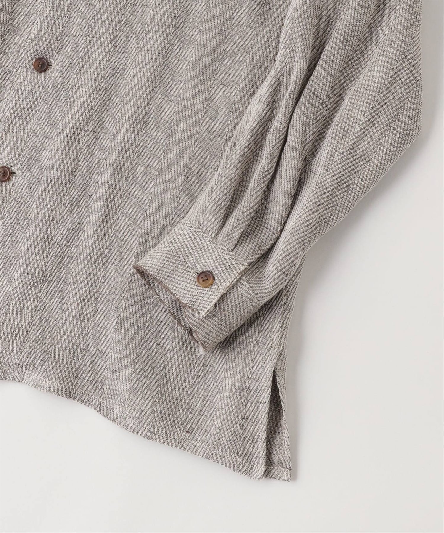 リネンオープンカラーシャツ sulvam