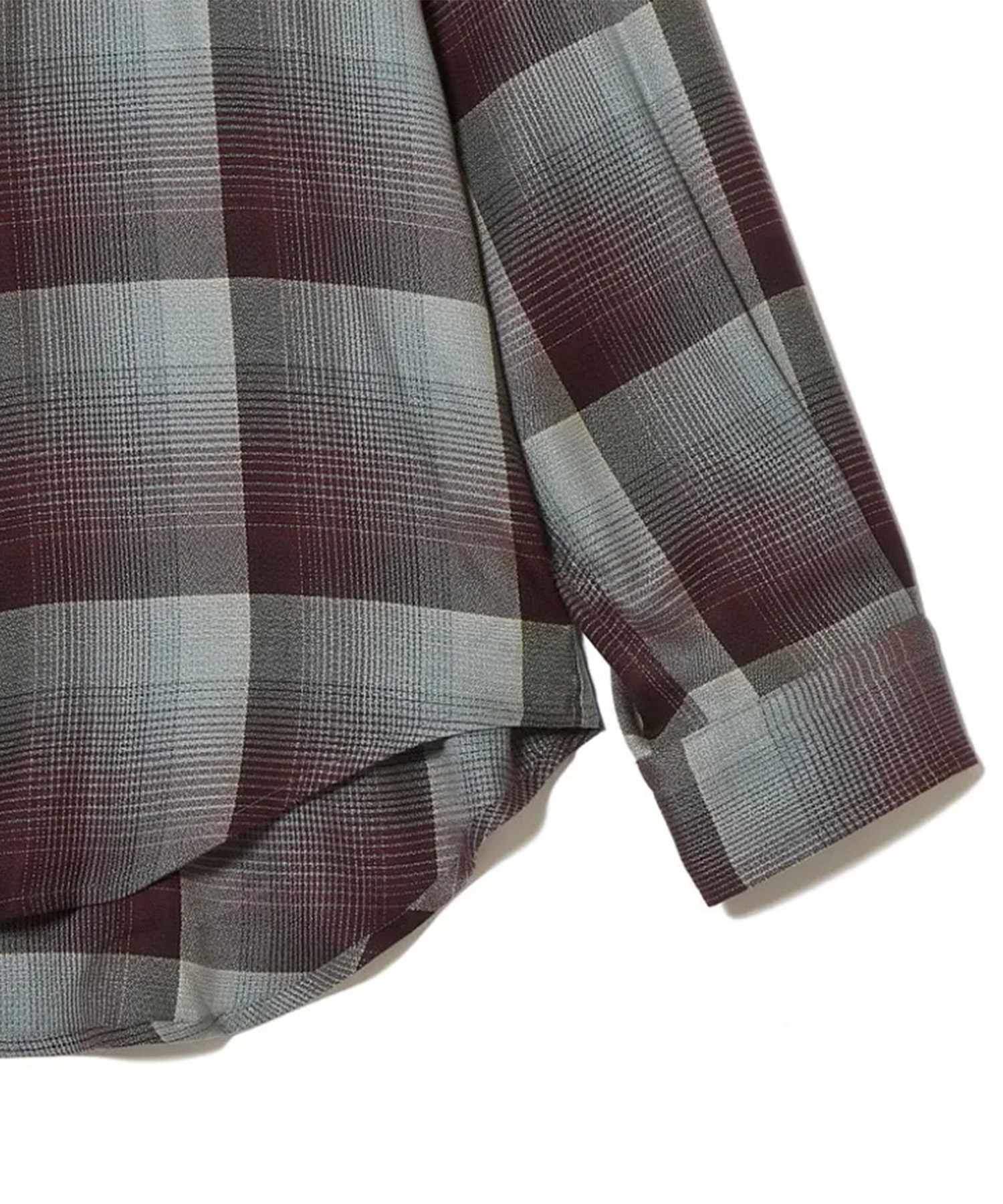 OMBRE OPEN COLLAR SHIRT SUGARHILL