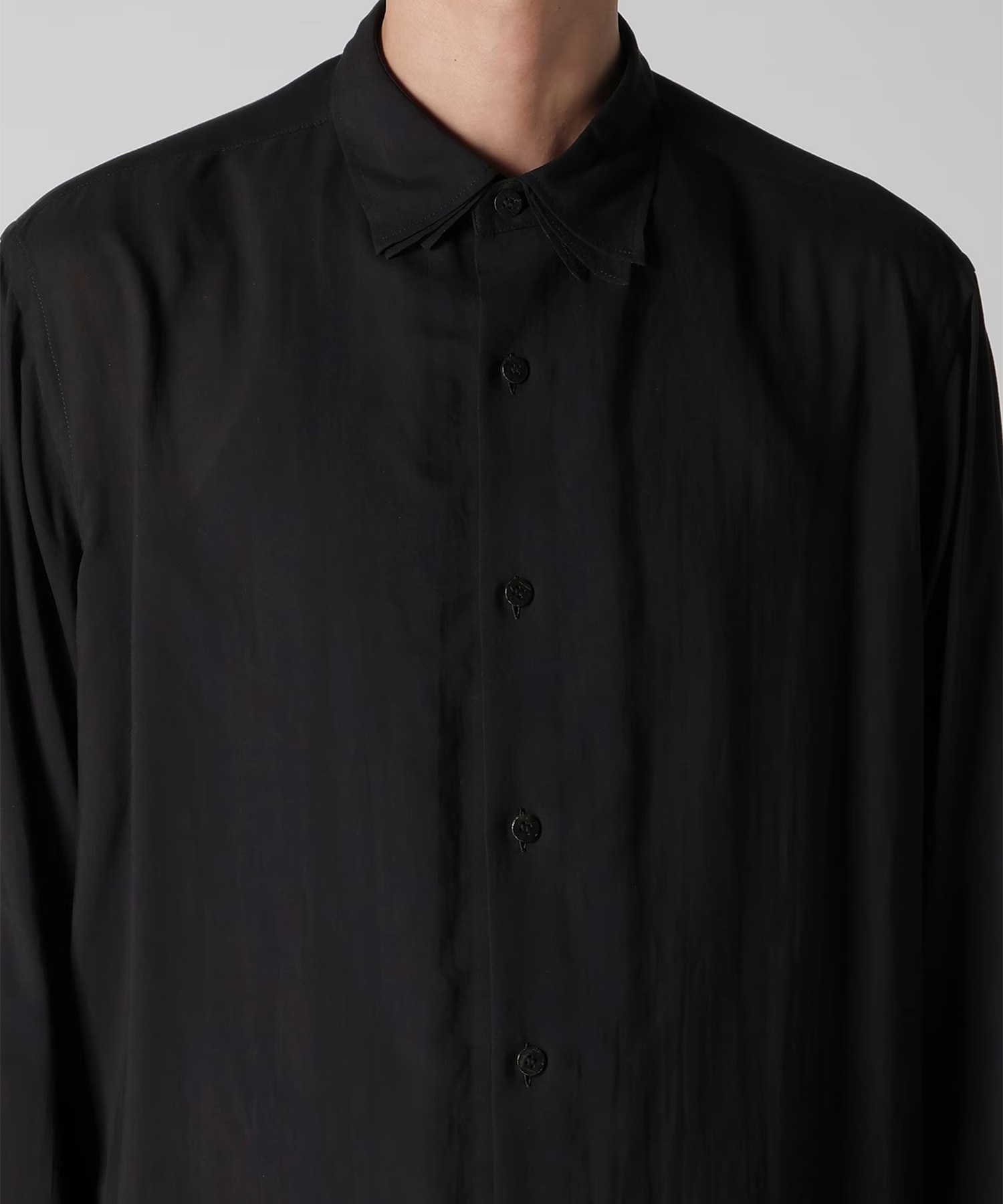 3枚衿付きブラウス Y's for men