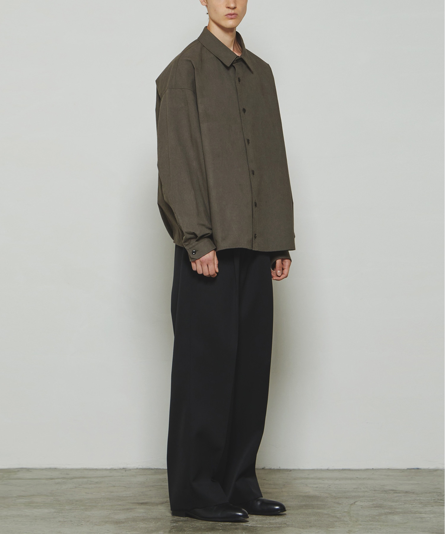 RERACS BALLOON CARDIGAN SHIRT THE RERACS