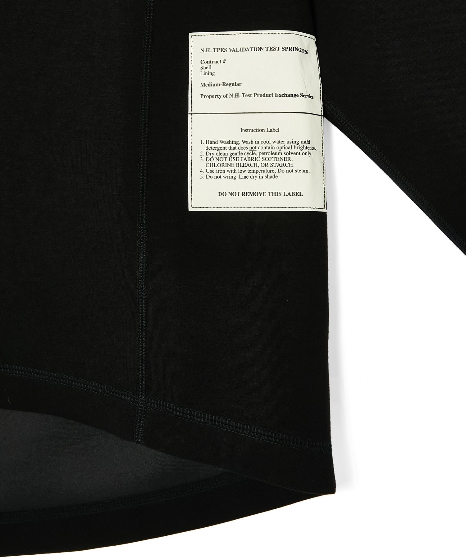 9261-CS02-006 PANELLED L/S T-SHIRT N.HOOLYWOOD