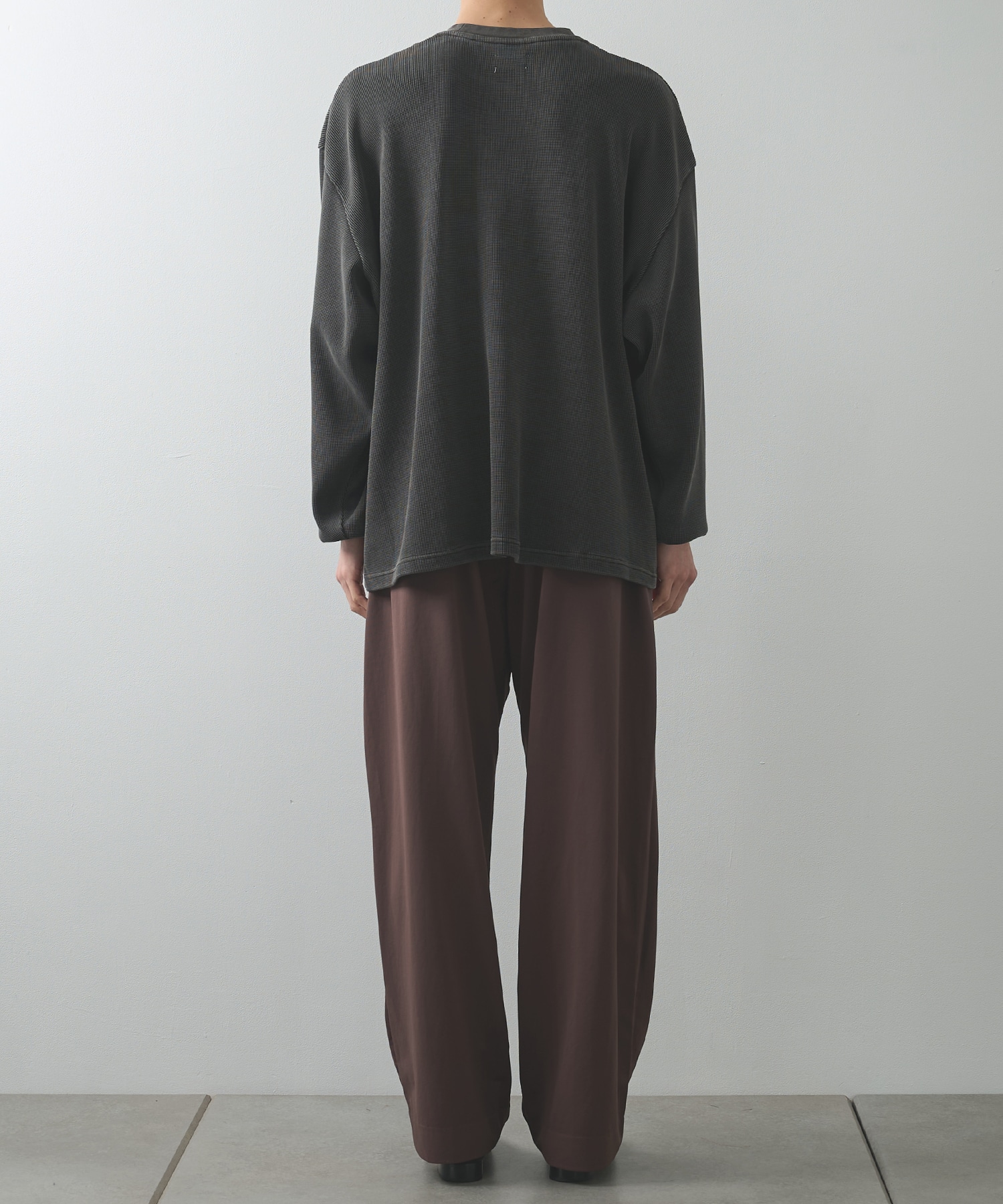 18G Garment Dye Waffle KANEMASA PHIL.