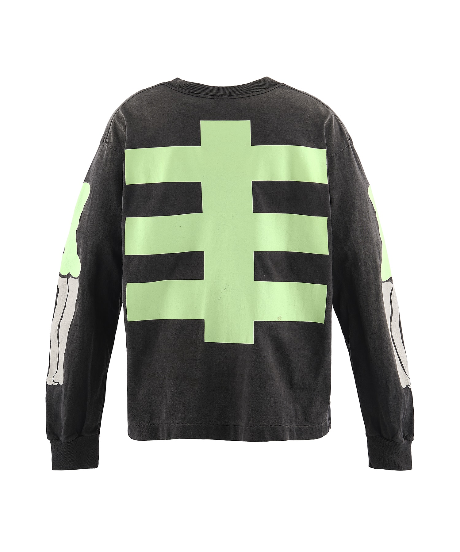 SM-MK8-0000-C30/BH_LS T-SHIRT/BONE/BLACK SAINT M××××××