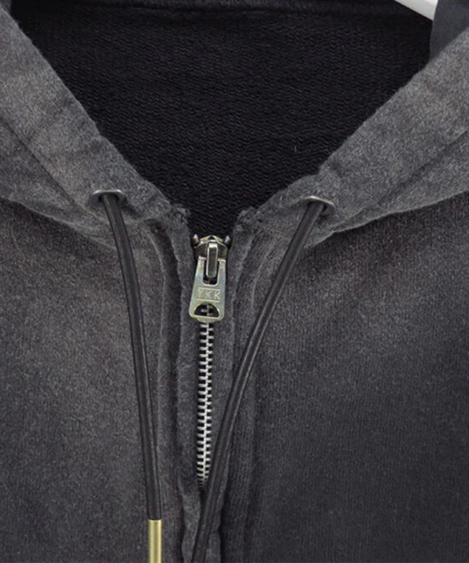 Combination Zip Hoodie KHOKI