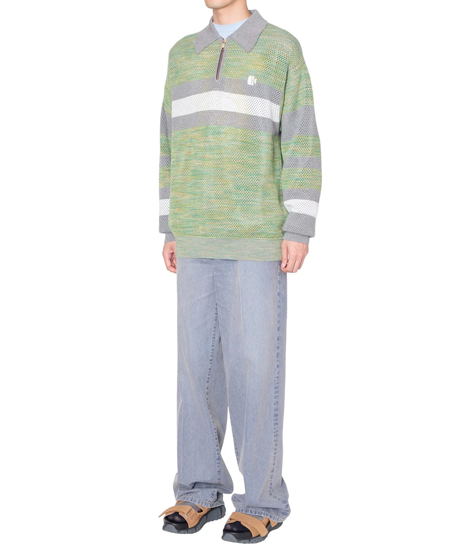 26SCM-N07306 KNIT POLO kolor