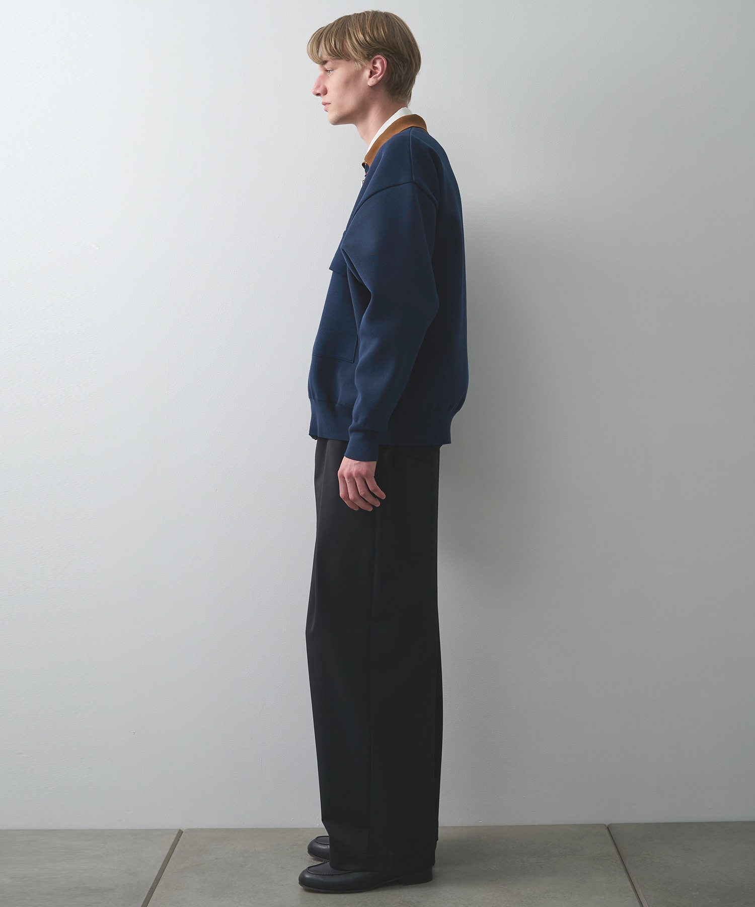 別注 BIG POCKET ZIP UP KNIT JACKET CULLNI