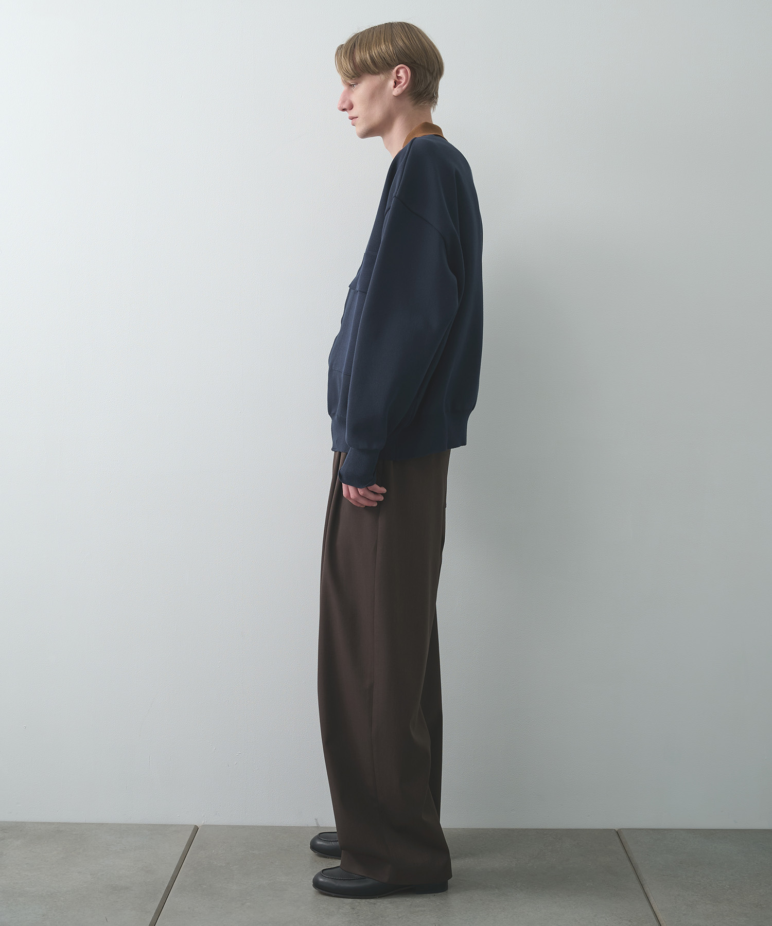 別注 BIG POCKET ZIP UP KNIT JACKET CULLNI