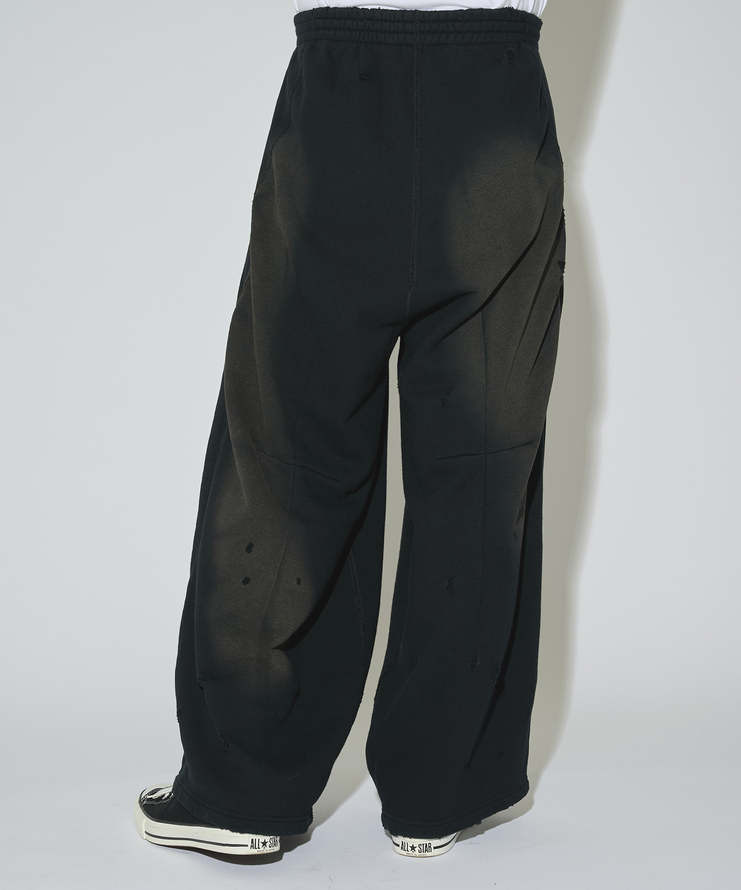 別注 Deconstructed H.D. Sweat Pant - Cotton French Terry NEEDLES