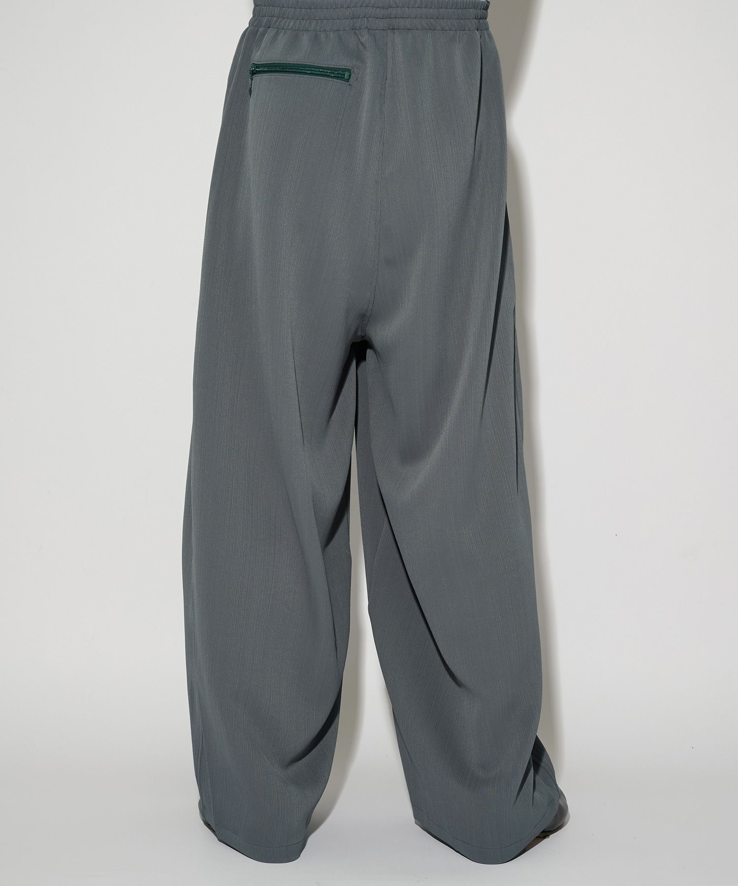 別注 Papillon Emb. H.D. Track Pant - Art Pique Pleats NEEDLES