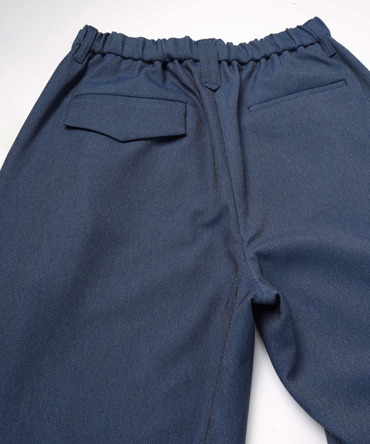 Faux Denim Tuck Wide Pant CULLNI