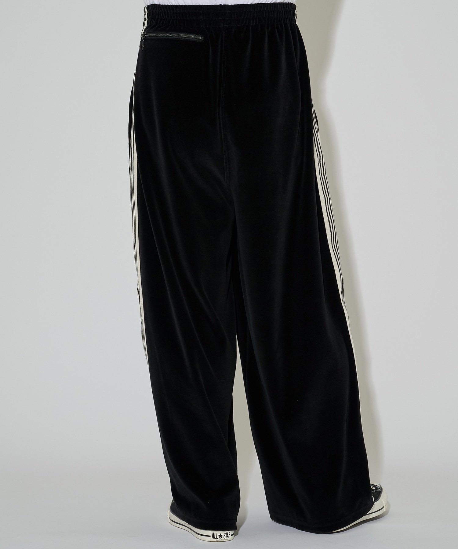 別注 H.D. Track Pant- C/PE Velour NEEDLES