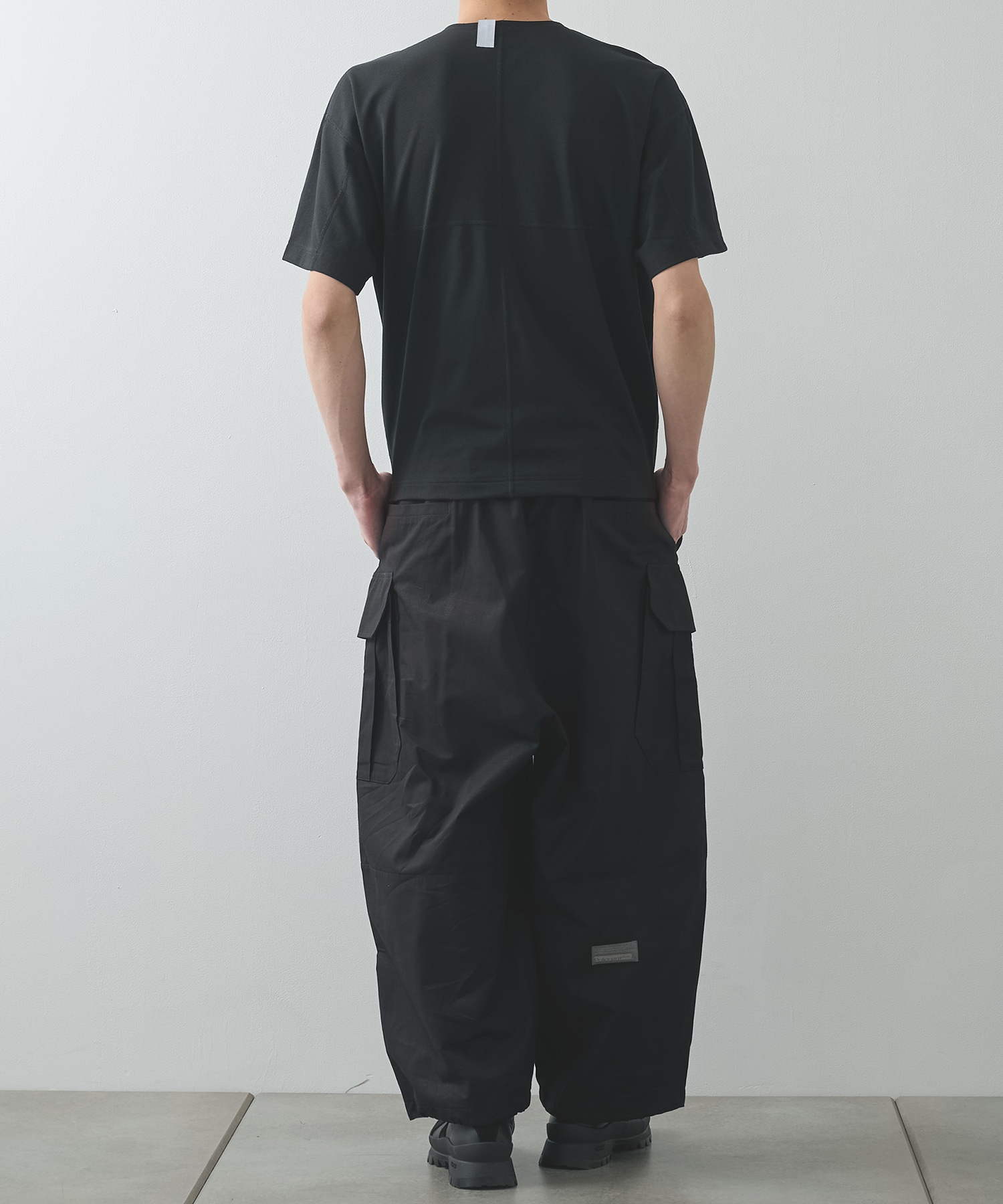 THE CHANGING LENGTH/HEM CROPPED CARGO PANTS POLIQUANT