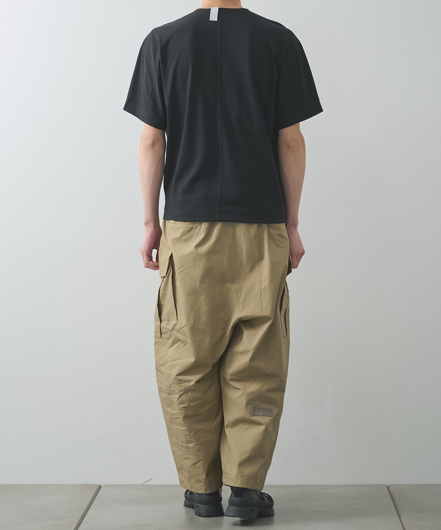 THE CHANGING LENGTH/HEM CROPPED CARGO PANTS POLIQUANT