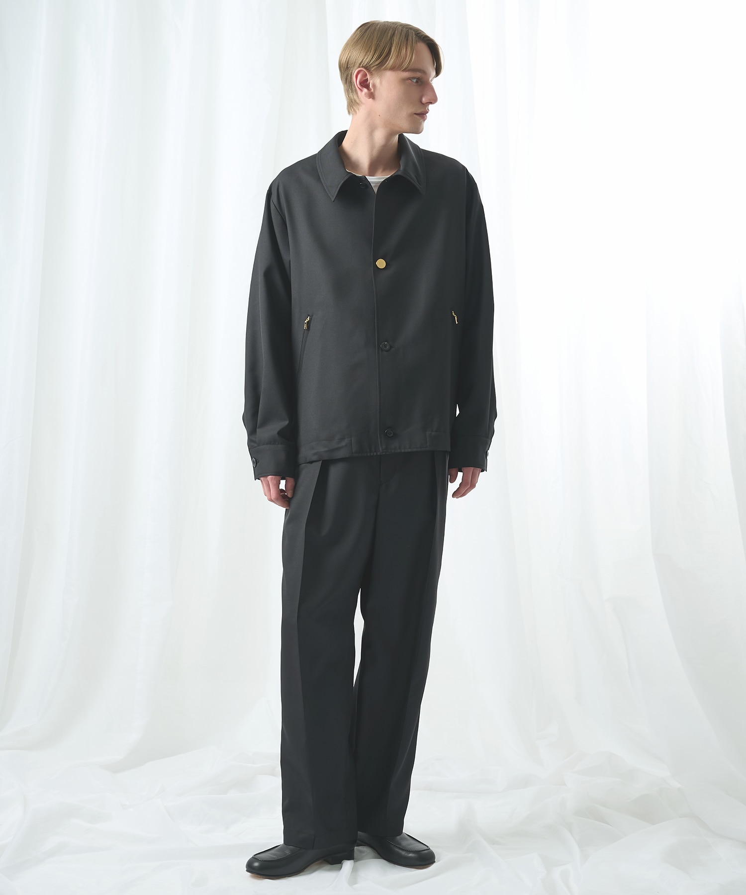 別注 Gabardine Pin Tuck Pant CULLNI