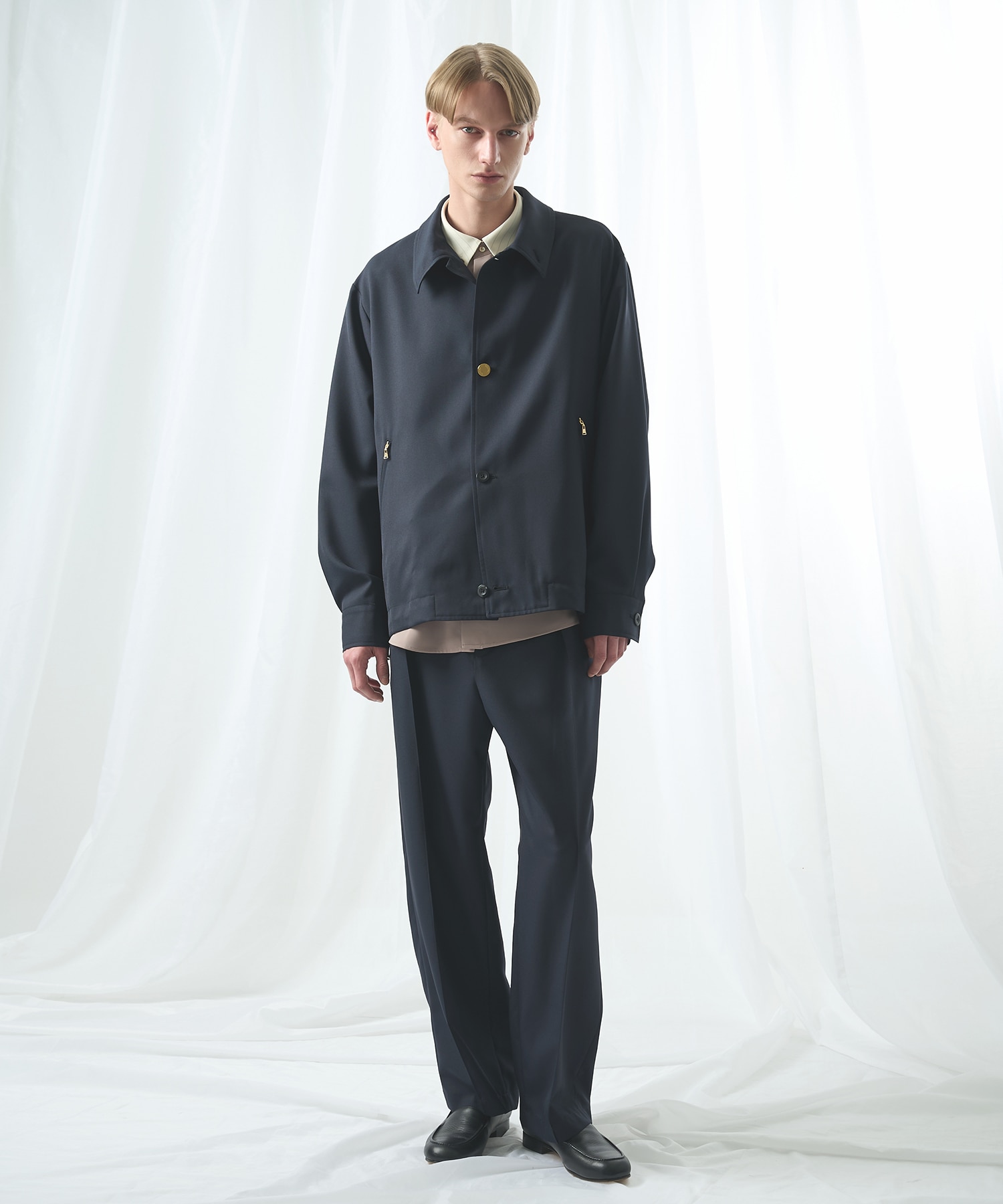 別注 Gabardine Pin Tuck Pant CULLNI