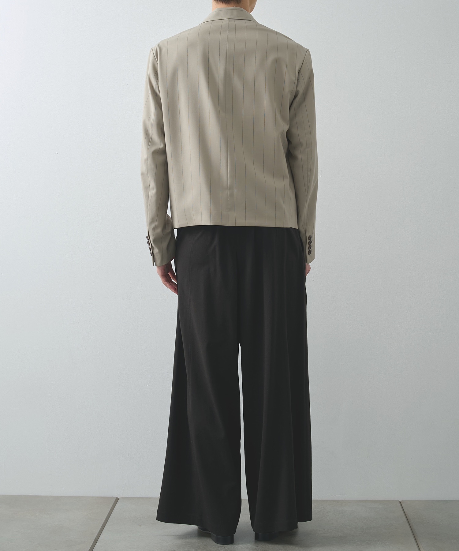 別注 Belted Wide Flare Pants UJOH HOMME