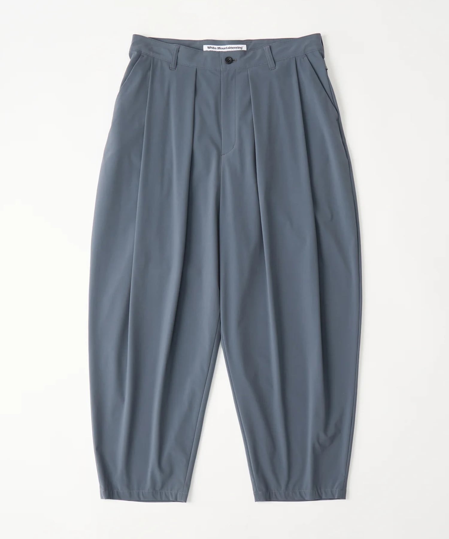 8 TUCK WIDE TAPERED PANTS White Mountaineering