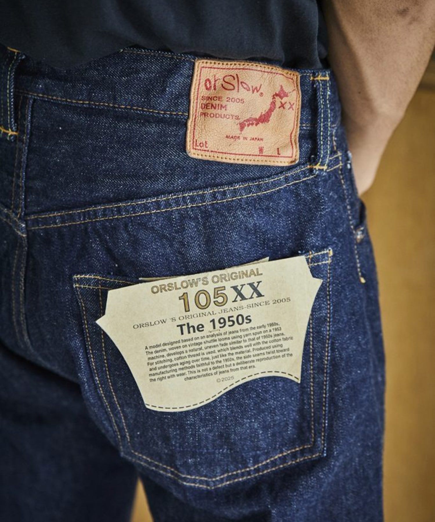 101 DADS FIT DENIM PANTS orSlow