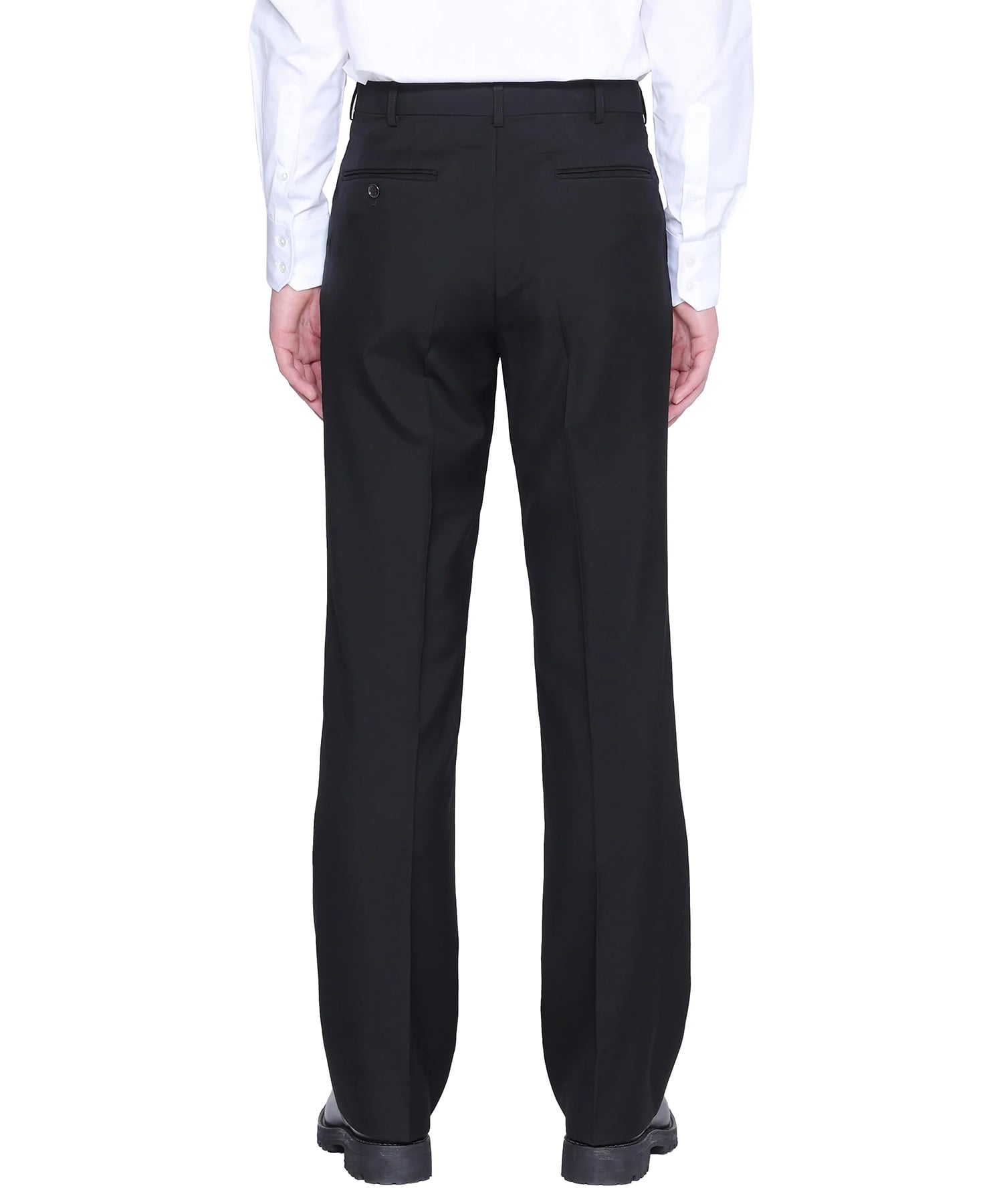 WOOL STRAIGHT TROUSERS JOHN LAWRENCE SULLIVAN