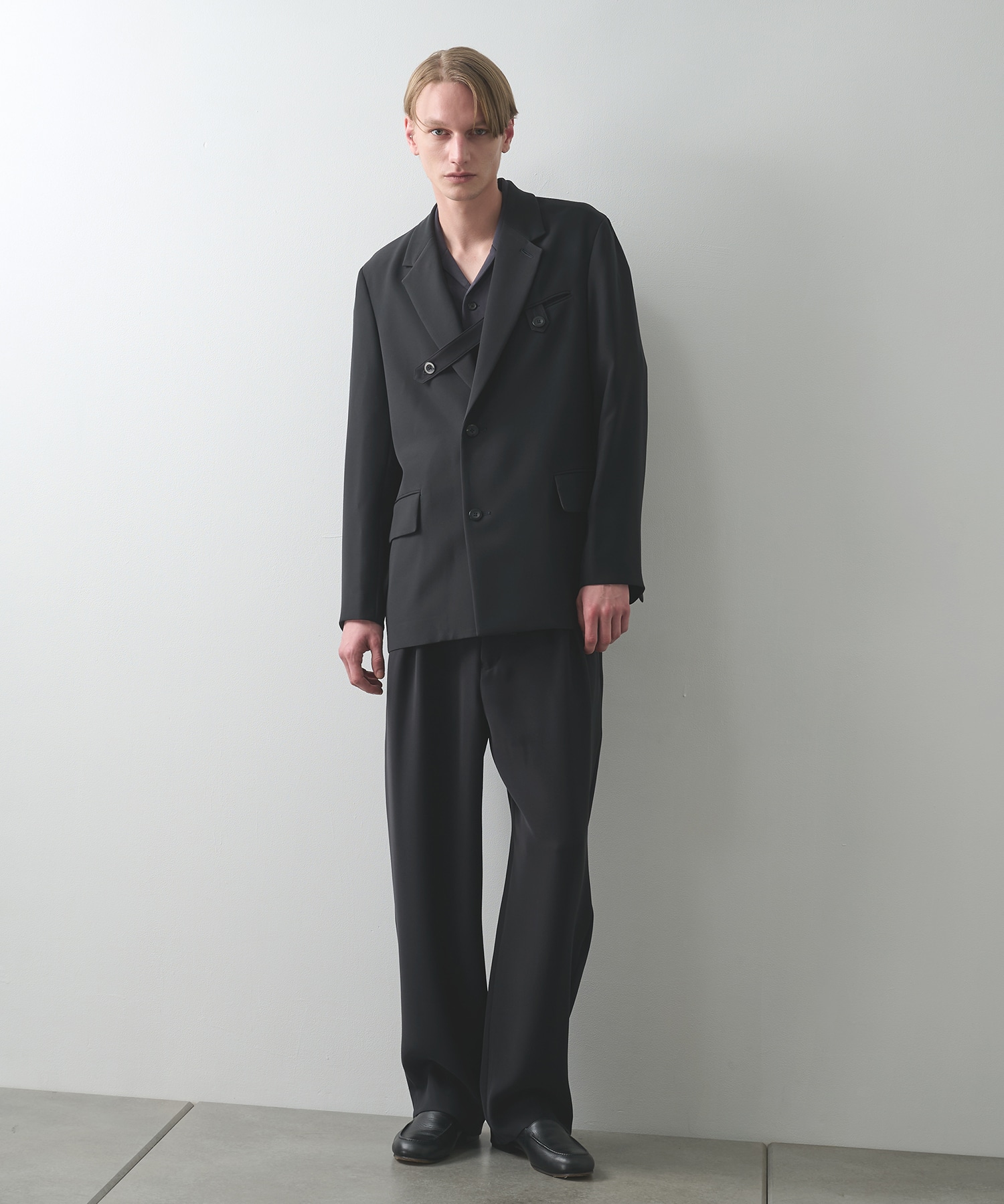 Dry Double Cloth 3Tuck Semi Wide Pant CULLNI