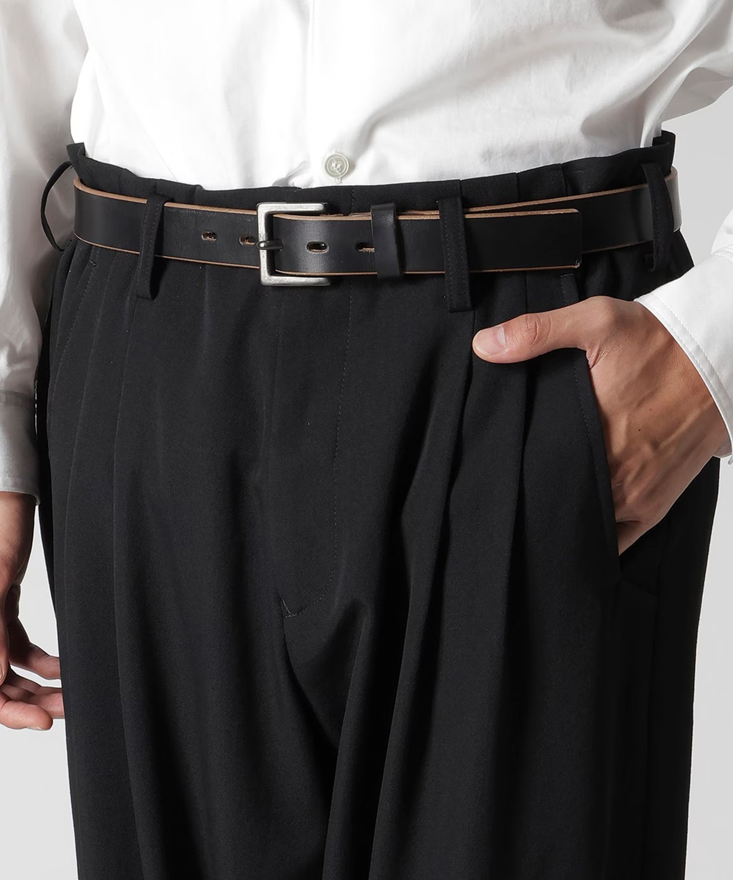 裾口見返しタブ付きP Y's for men