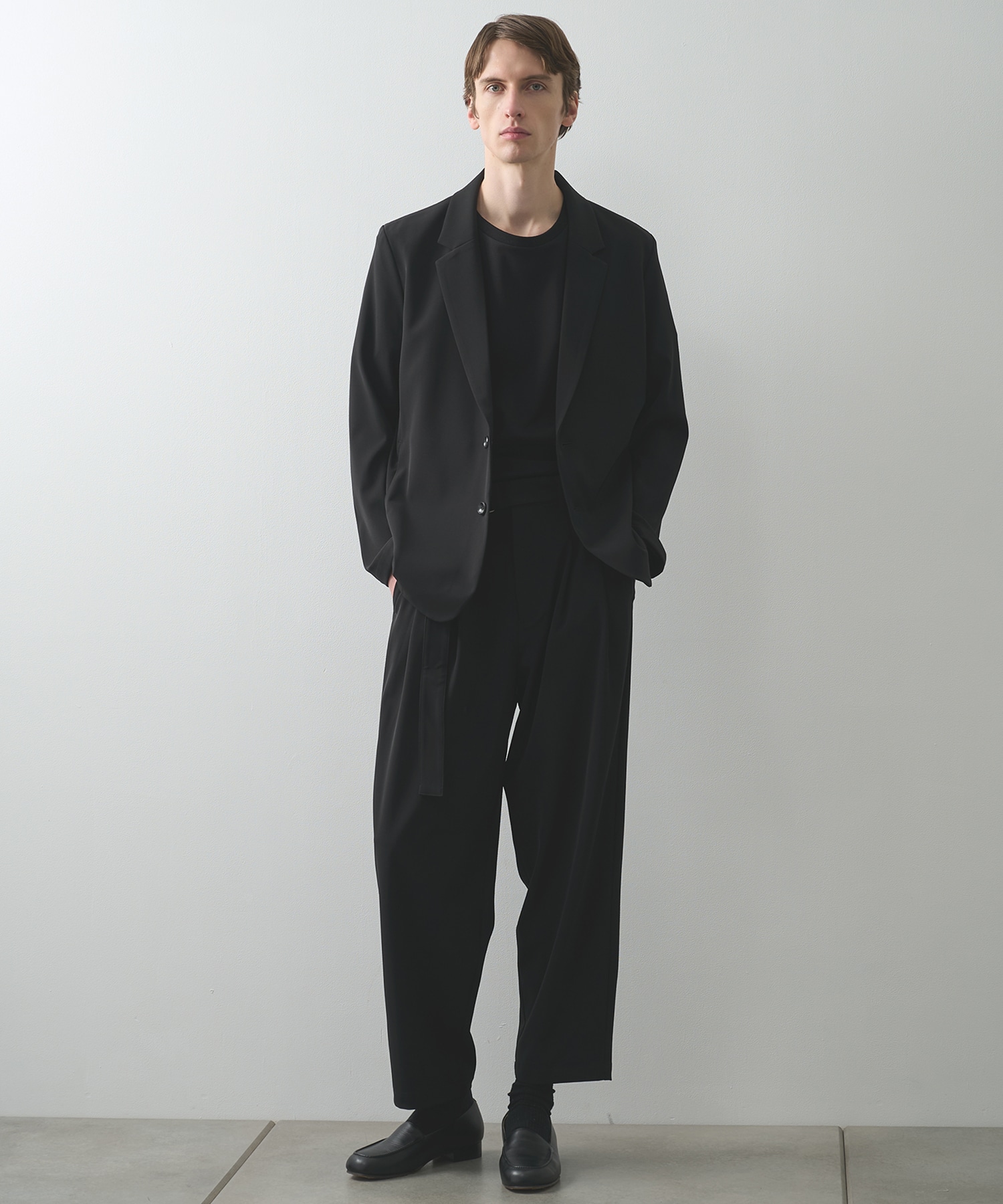 別注 BELTED WIDE TAPERD TROUSERS ATTACHMENT