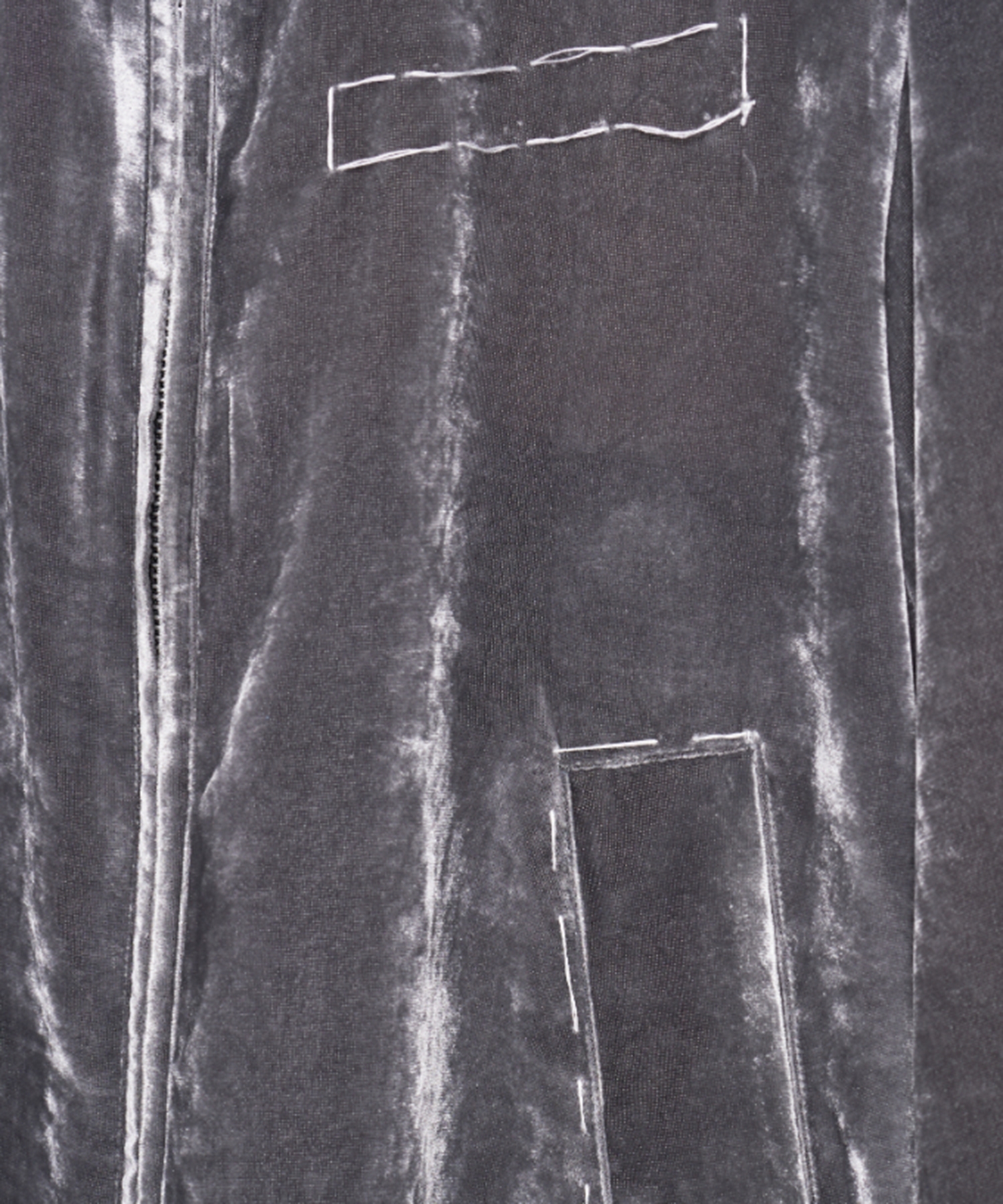 UNEVEN VELVET JACKET MASU