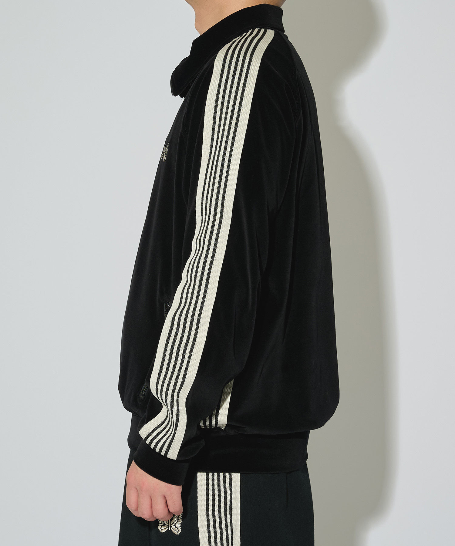 別注 Track Jacket - C/PE Velour NEEDLES