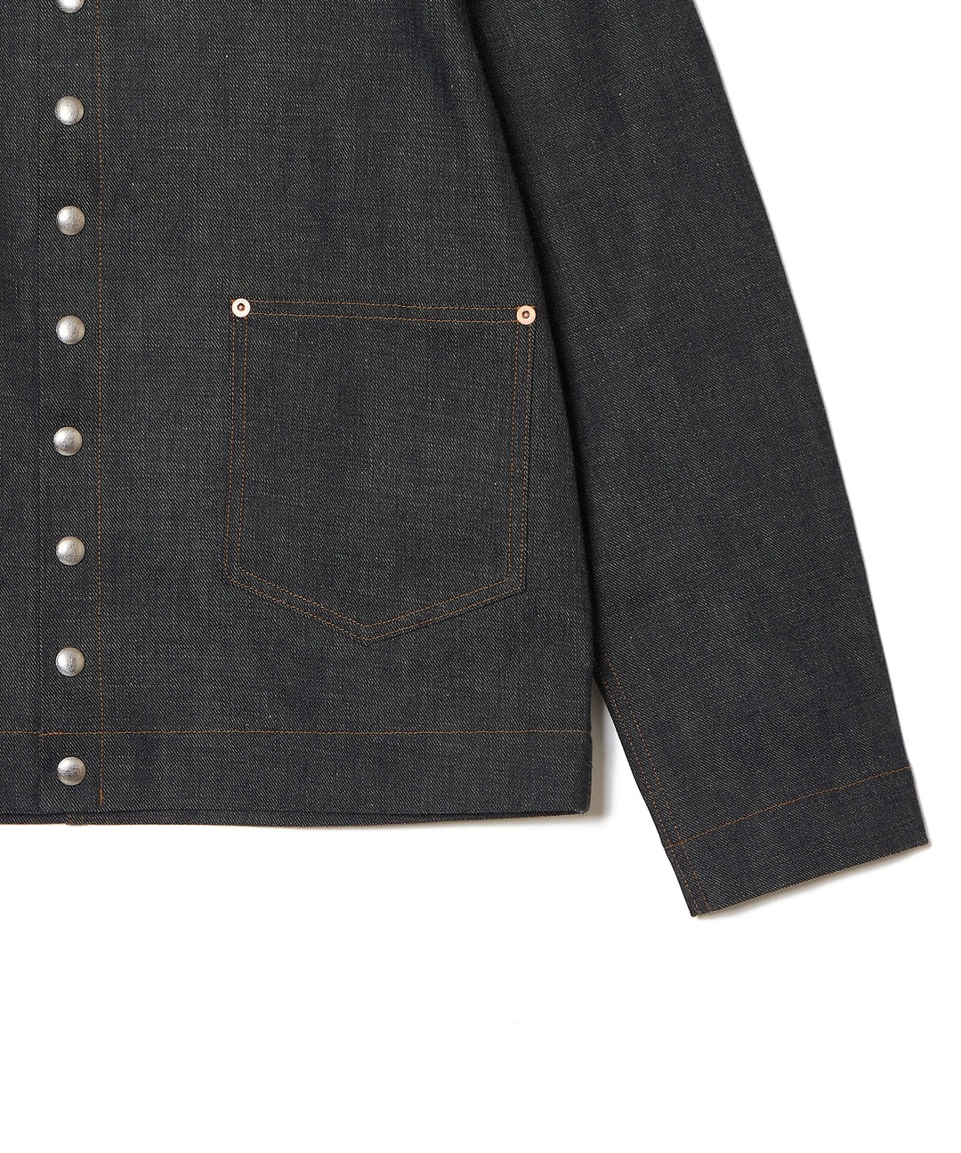 BUTTON DENIM JACKET SUGARHILL