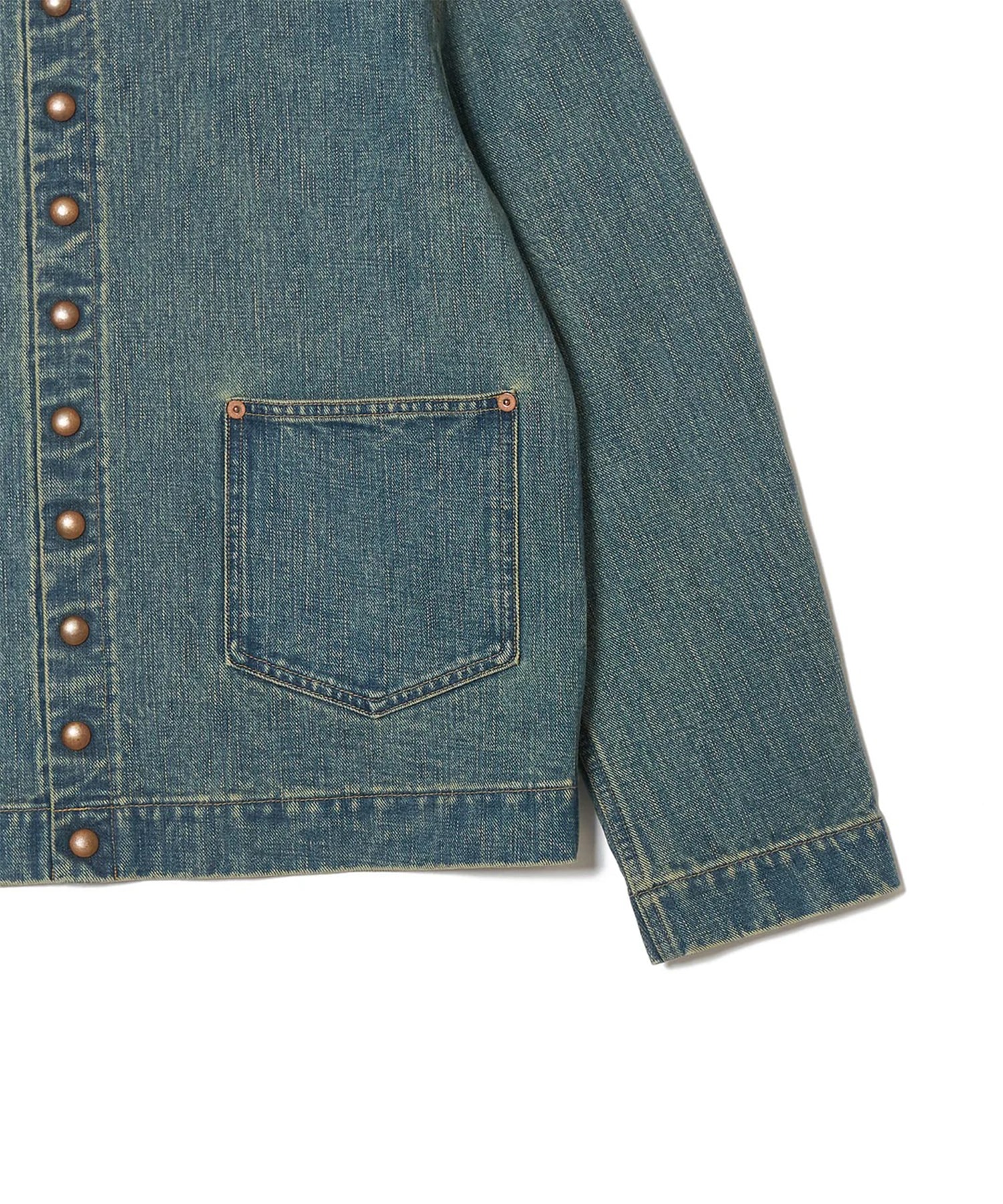 FADED BUTTON DNEIM JACKET SUGARHILL