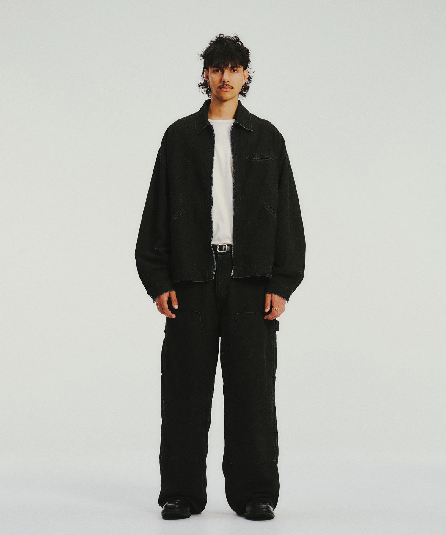 Grainy Denim Work Jacket COOTIE PRODUCTIONS