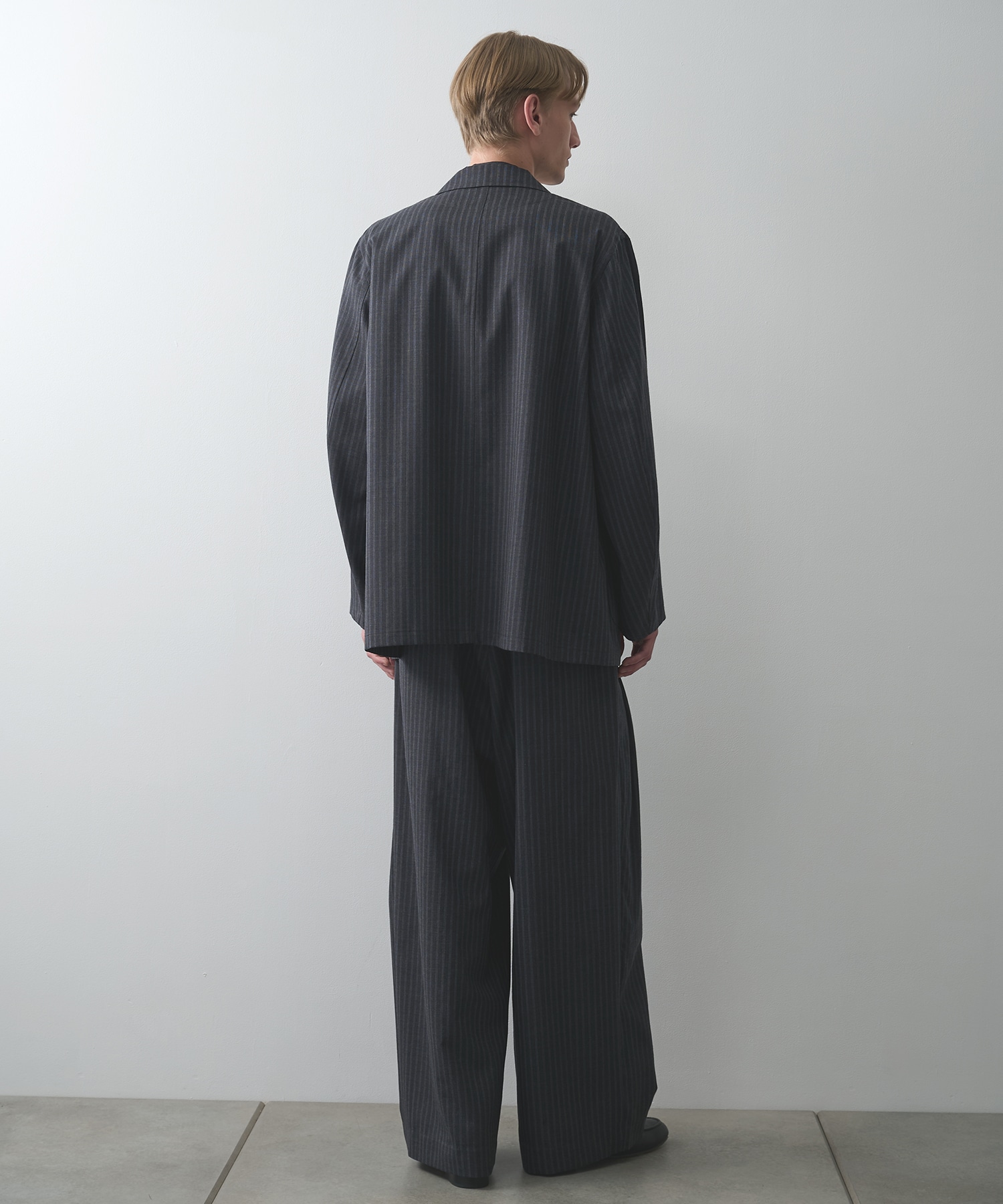 2/72ウールトロピカルワッシャー / ストロールアラウンドジャケット MARKAWARE/marka