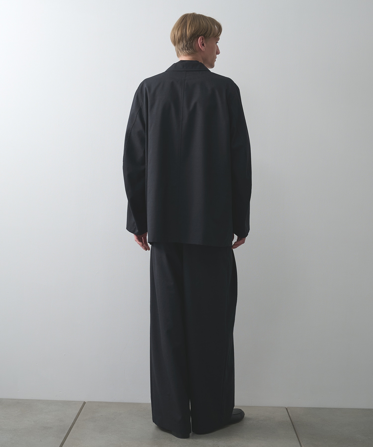 2/72ウールトロピカルワッシャー / ストロールアラウンドジャケット MARKAWARE/marka