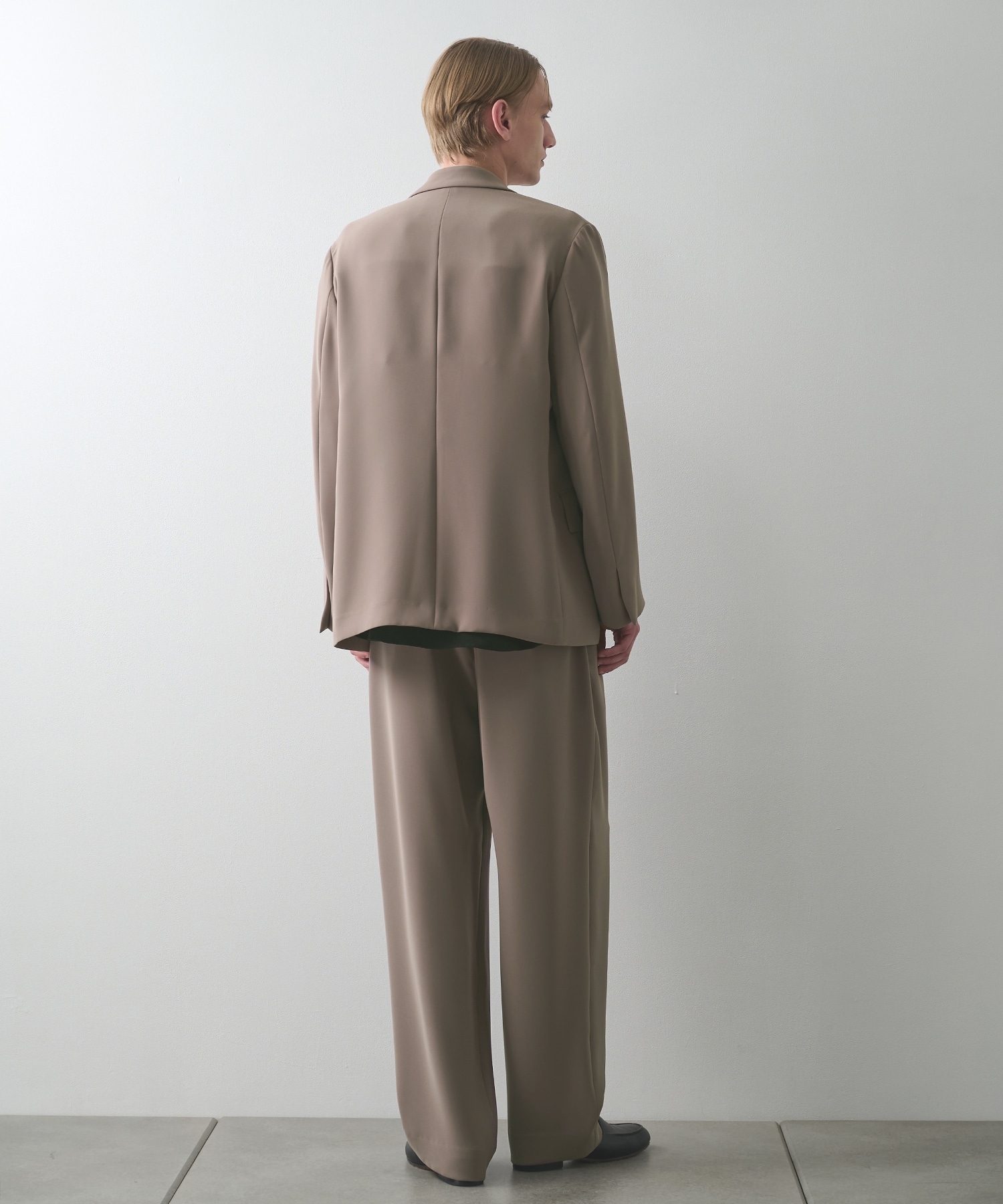 Dry Double Cloth Slant Belt Tailored Jacket CULLNI