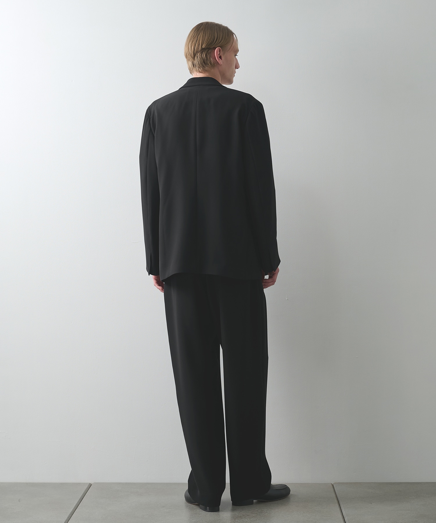 Dry Double Cloth Slant Belt Tailored Jacket CULLNI
