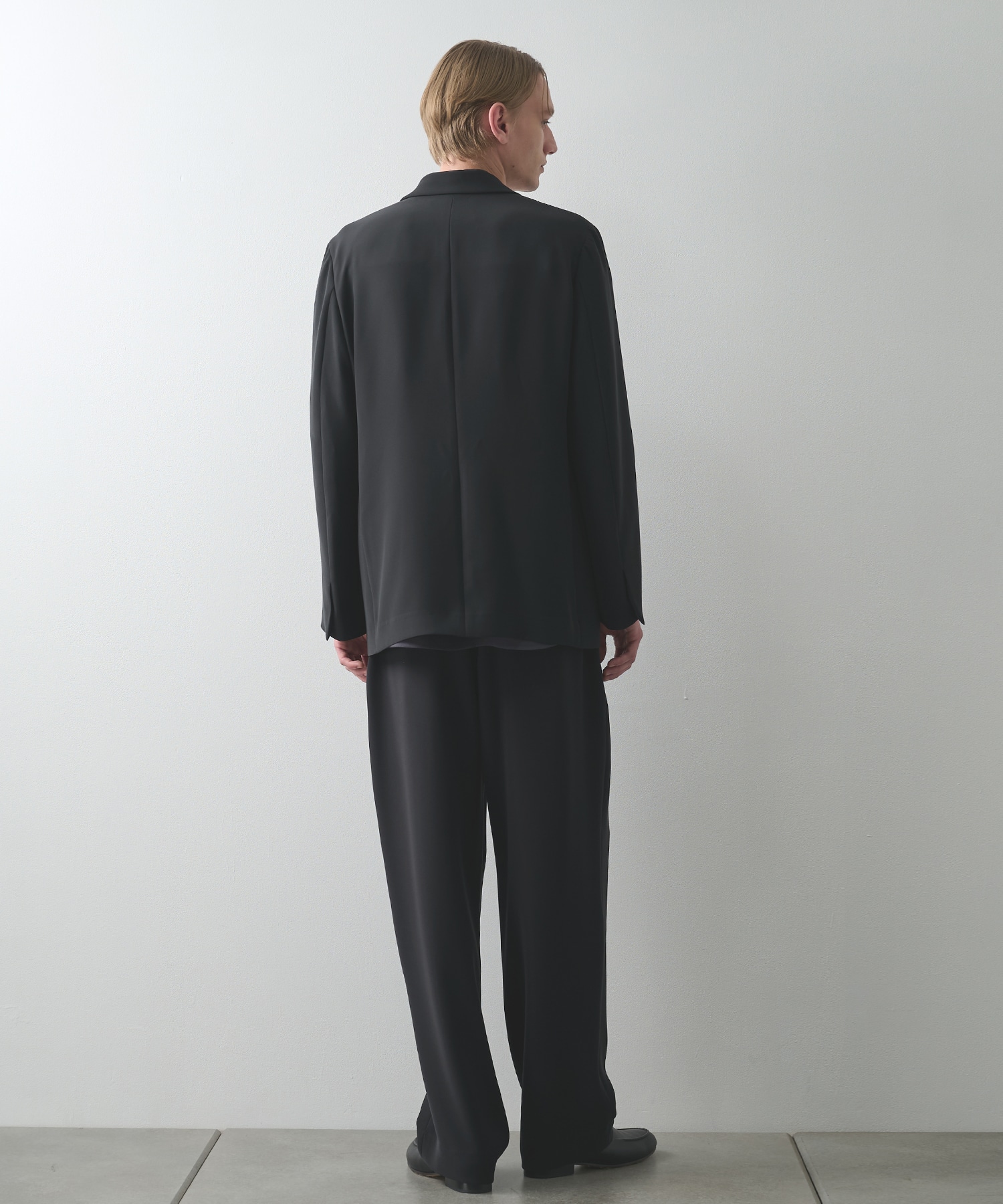Dry Double Cloth Slant Belt Tailored Jacket CULLNI