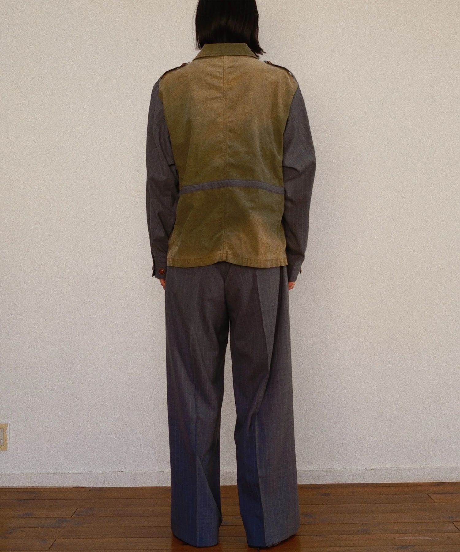 Combination Military Jacket KHOKI