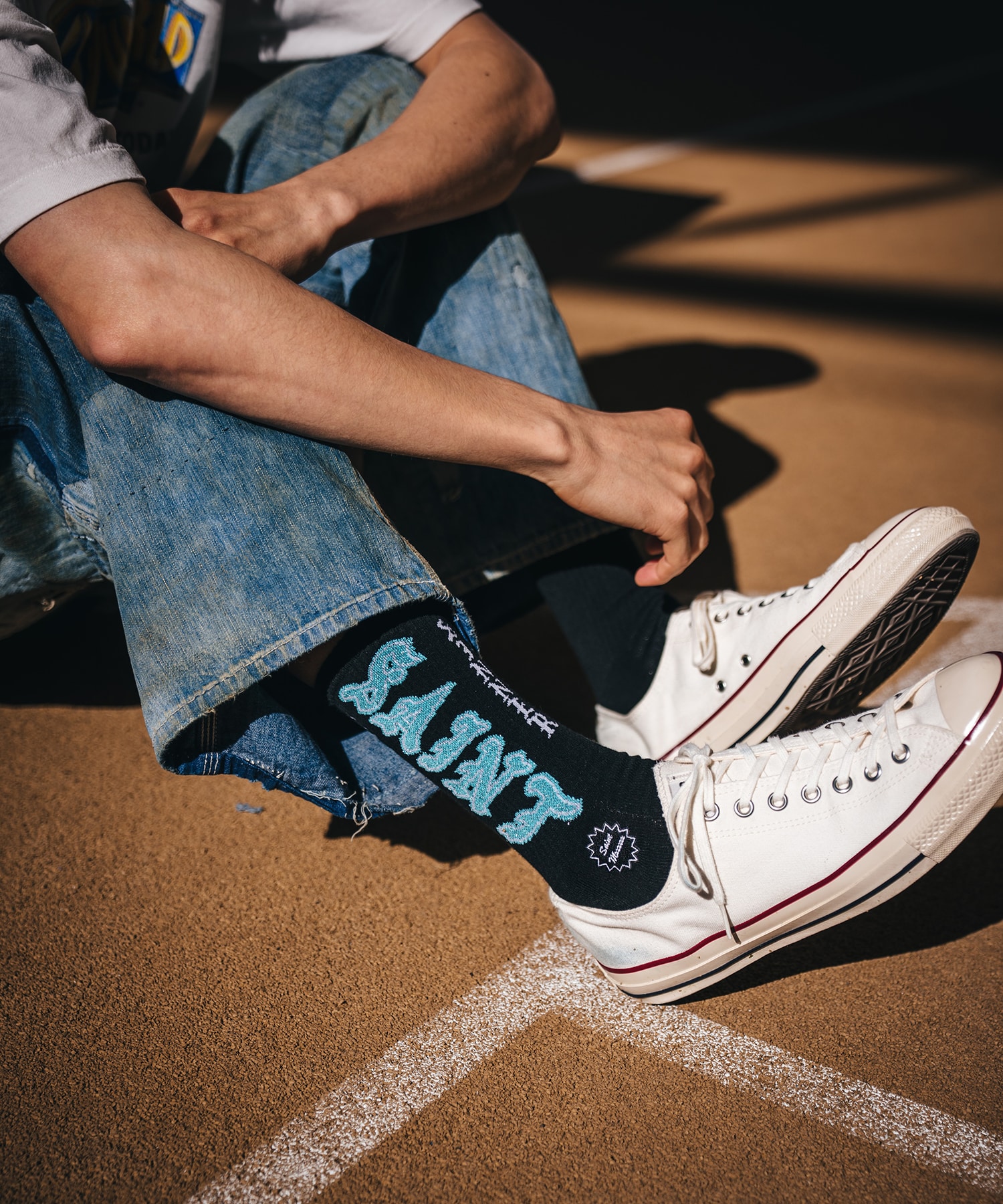 SM-MK8-0000-111/SOCKS/SAINT/BLACK BLUE SAINT M××××××