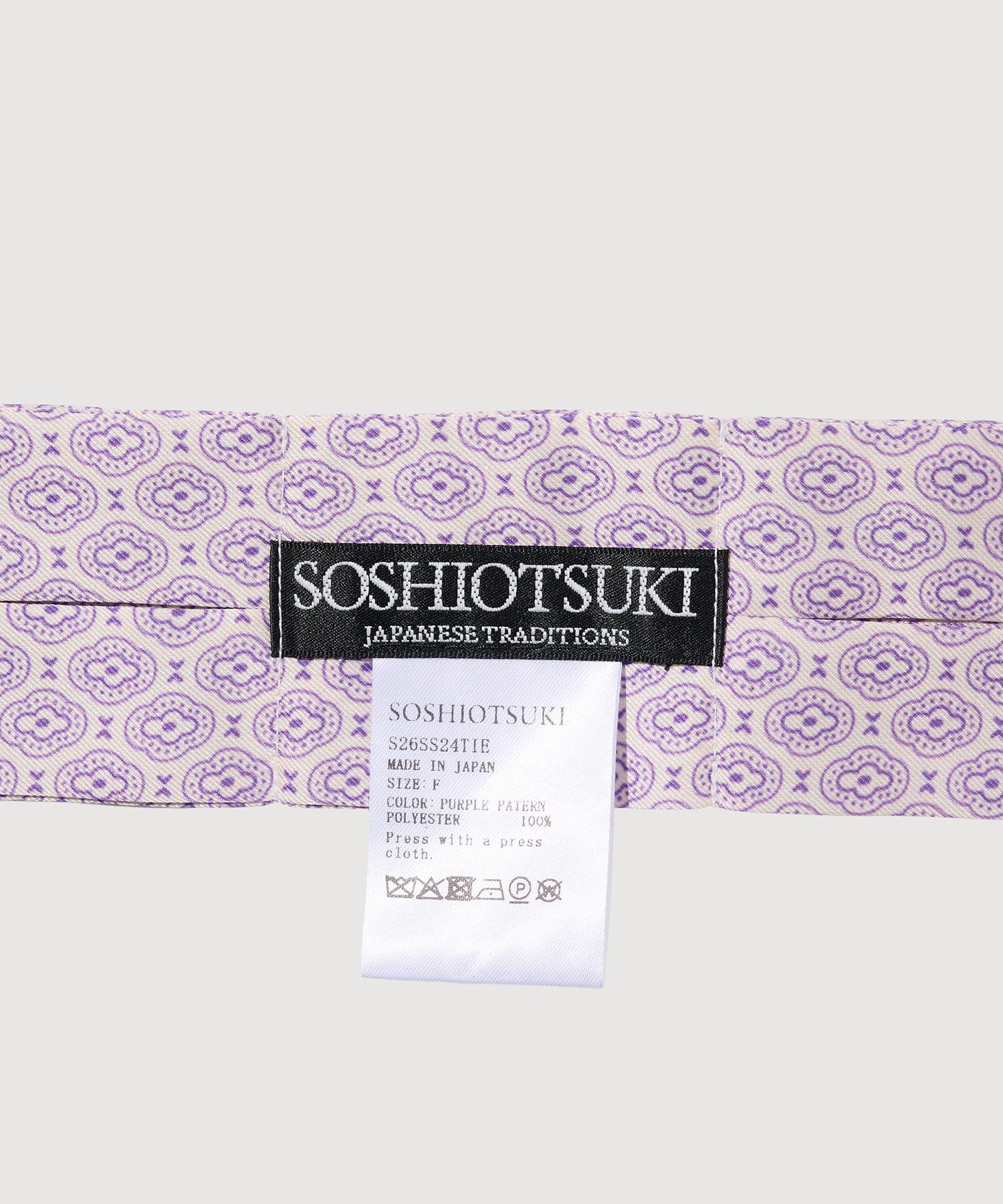 VINTAGE PATTERN ASCOT TIE SOSHIOTSUKI