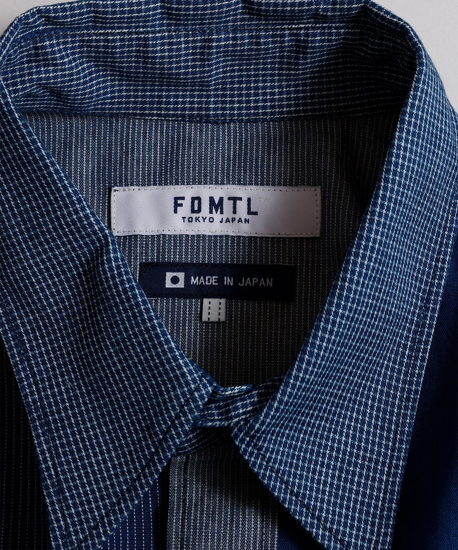 PATCHWORK SHIRT RINSE FDMTL