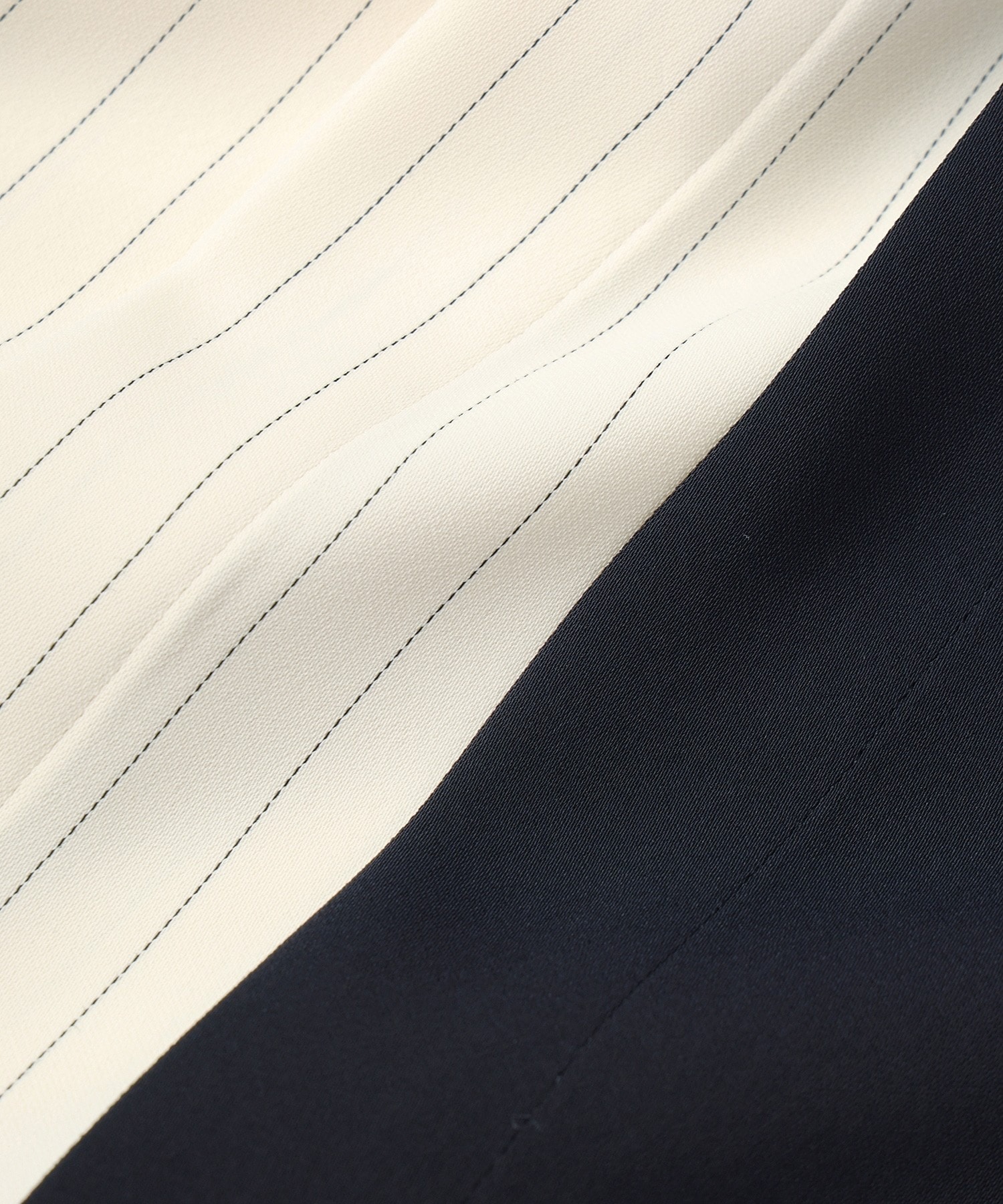 Double Cloth Layered Bi-Color Short Sleeve Shirt CULLNI